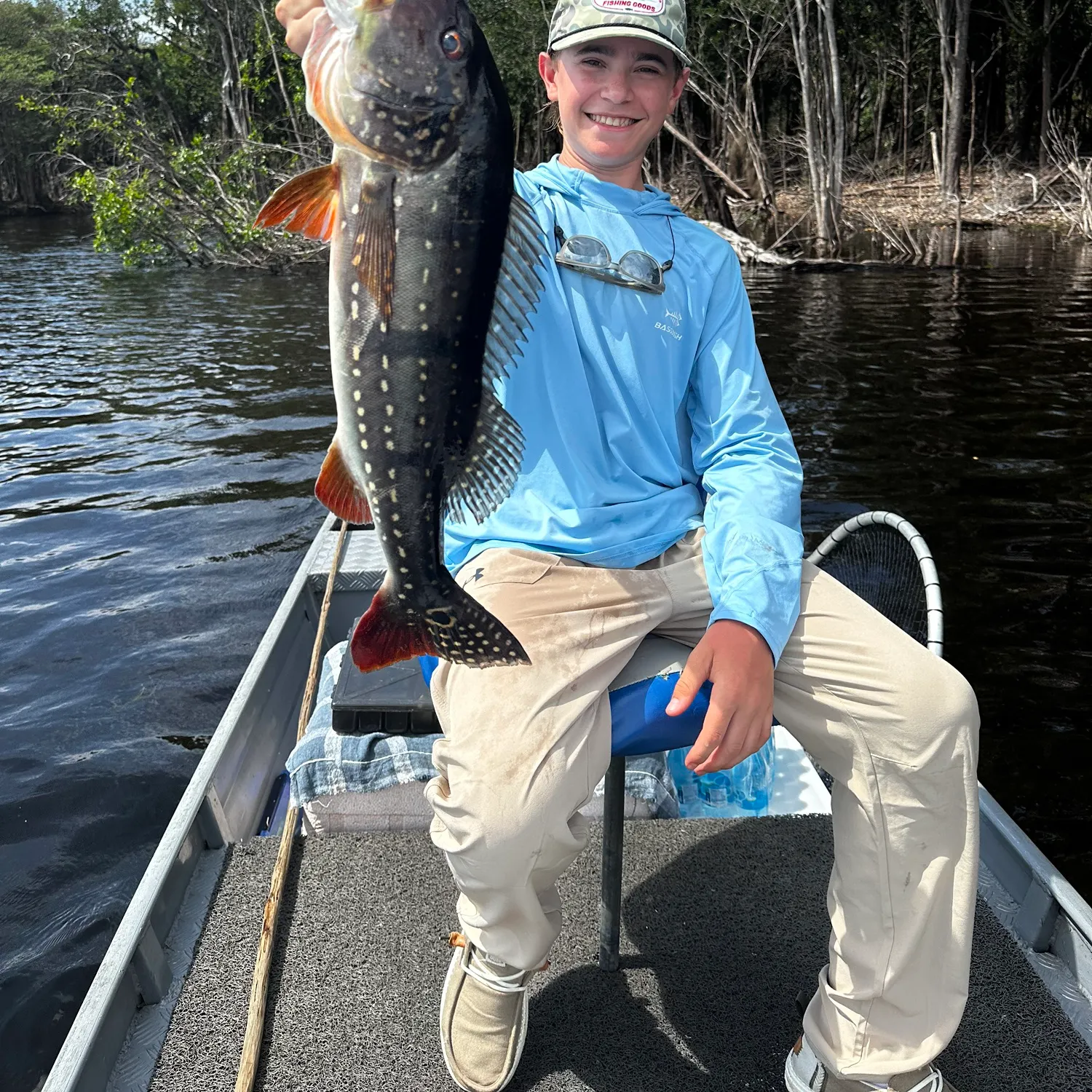 The most recent Speckled peacock bass catches on Fishbrain
