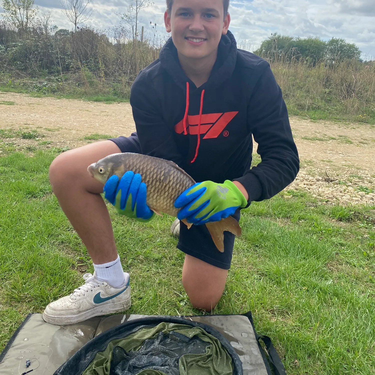 Common carp caught on Fishbrain