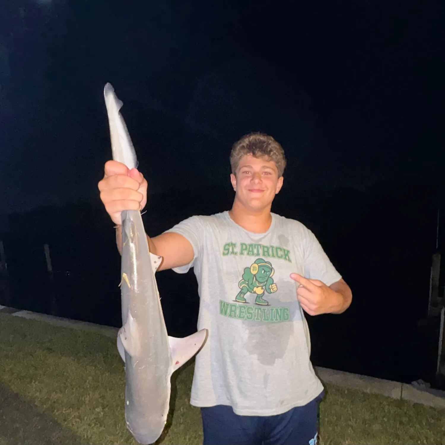 Bull shark caught on Fishbrain