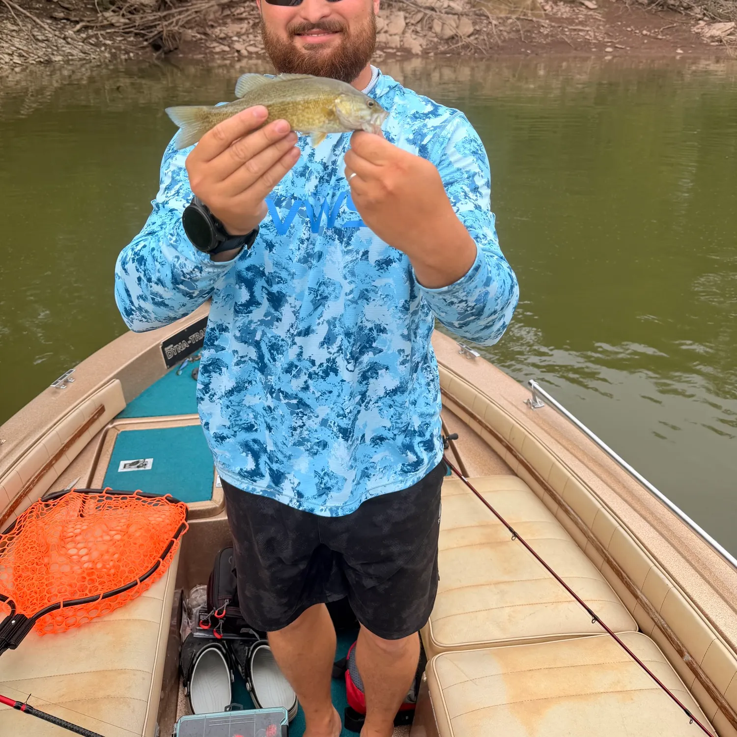 Smallmouth bass caught on Fishbrain