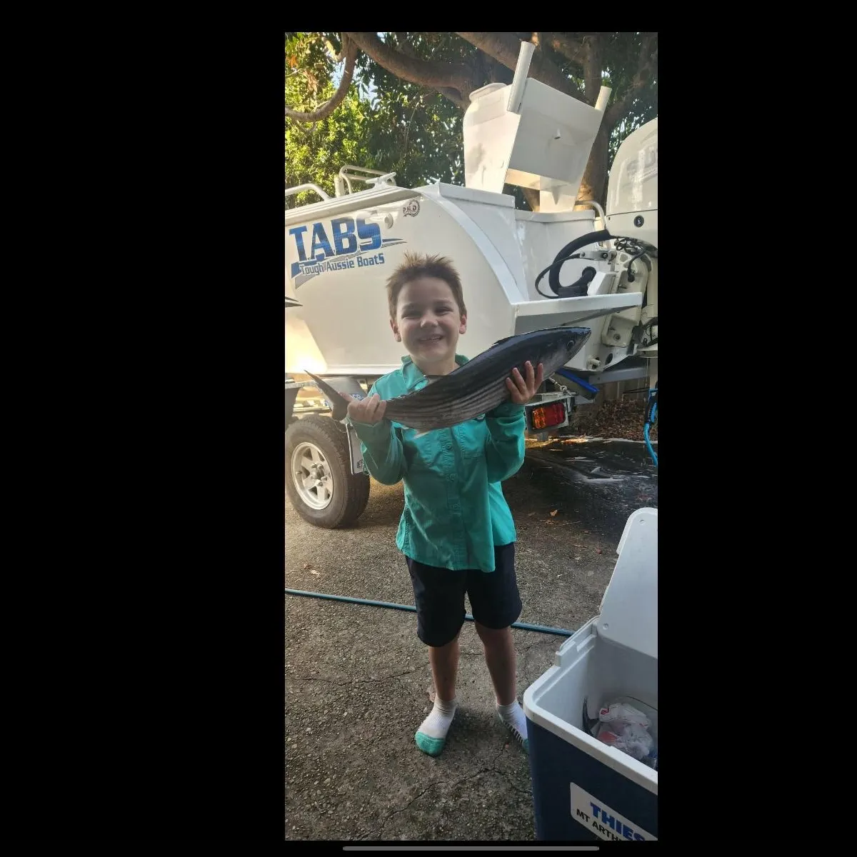 Australian bonito caught on Fishbrain