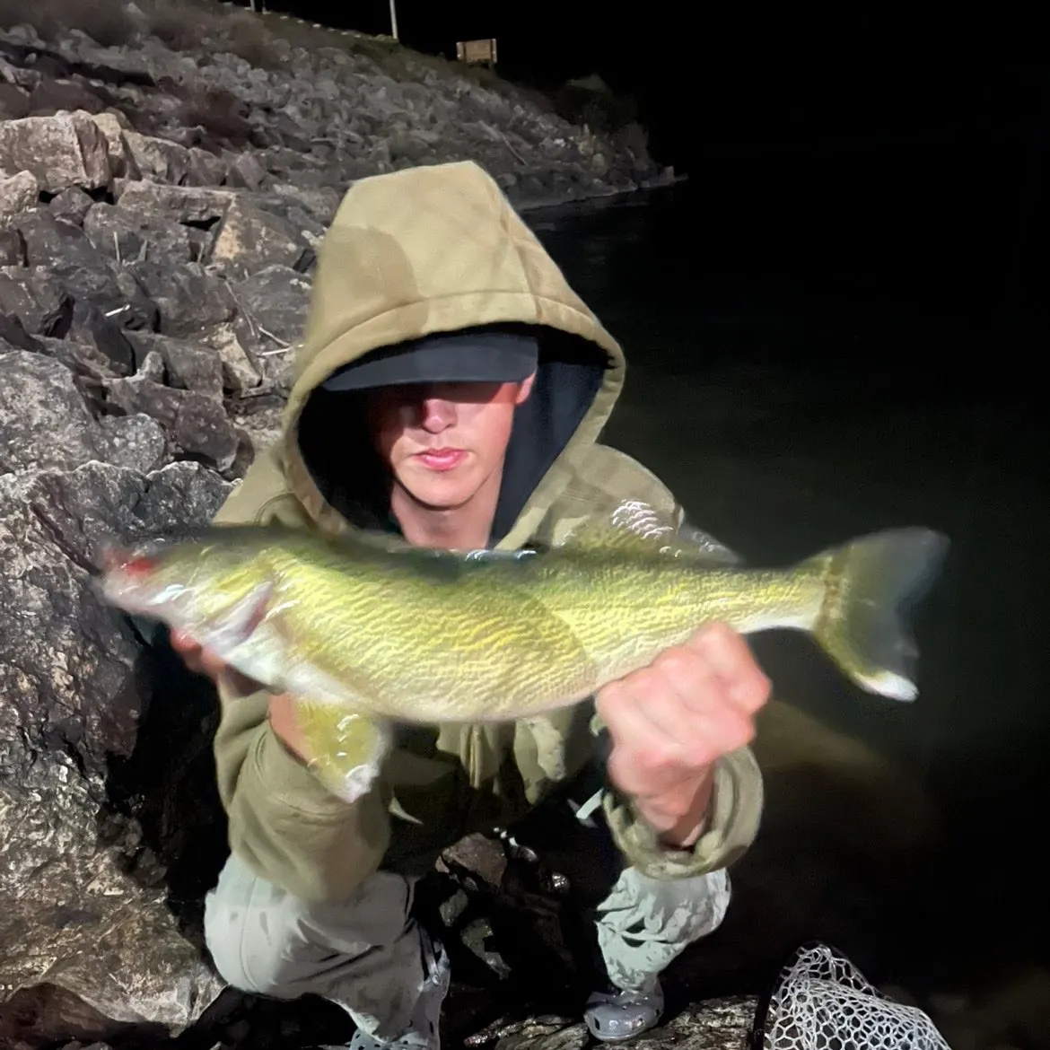 Walleye caught on Fishbrain