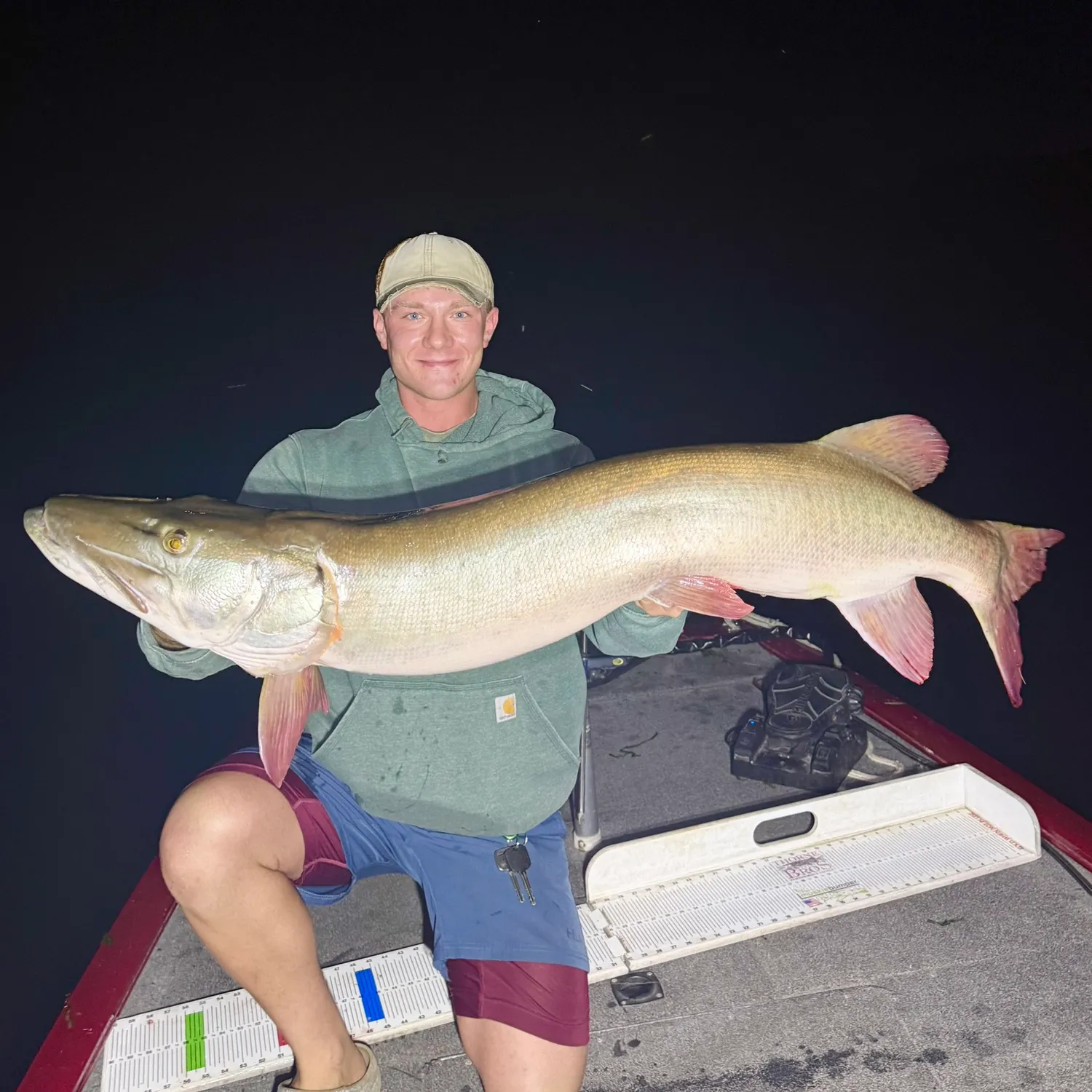 Muskie caught on Fishbrain