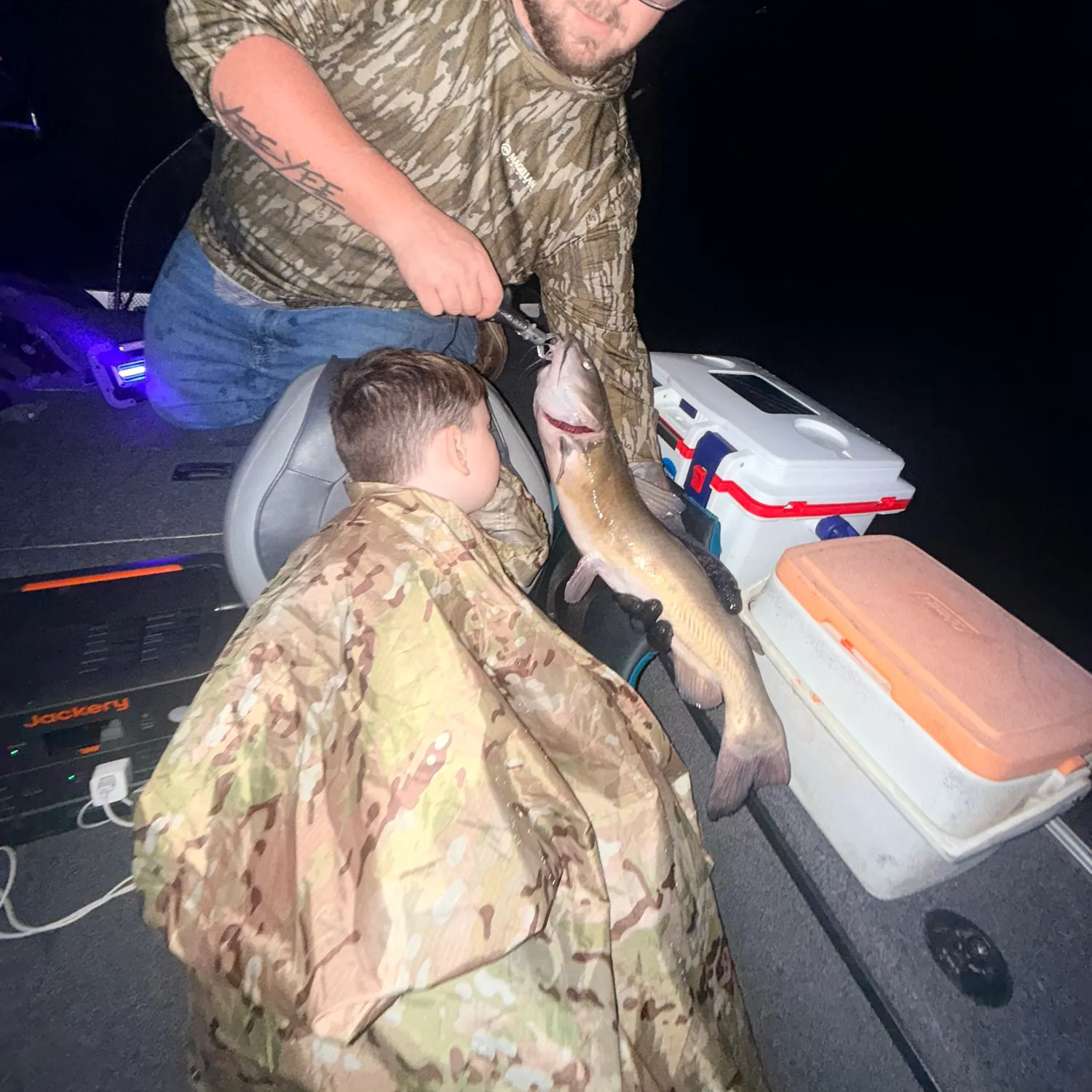Channel catfish caught on Fishbrain