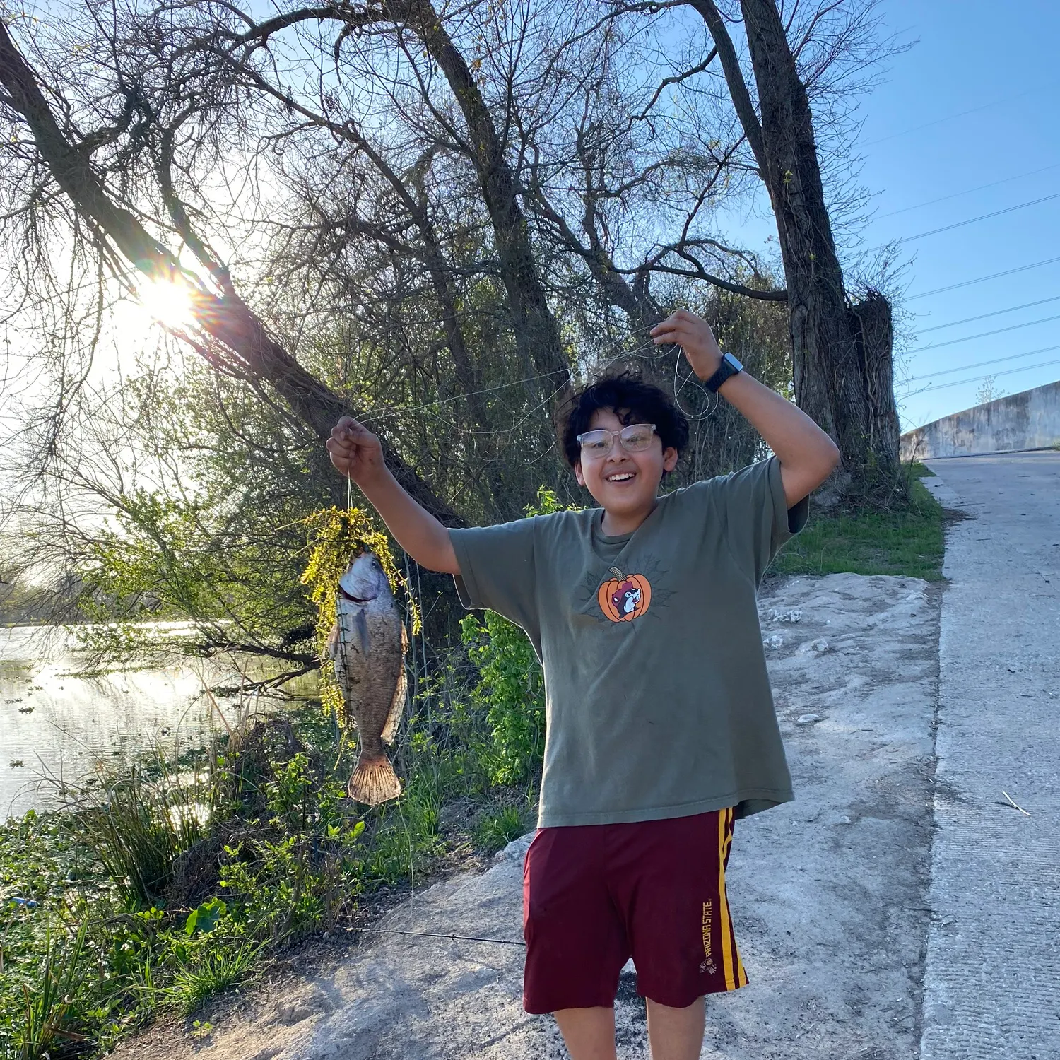 recently logged catches