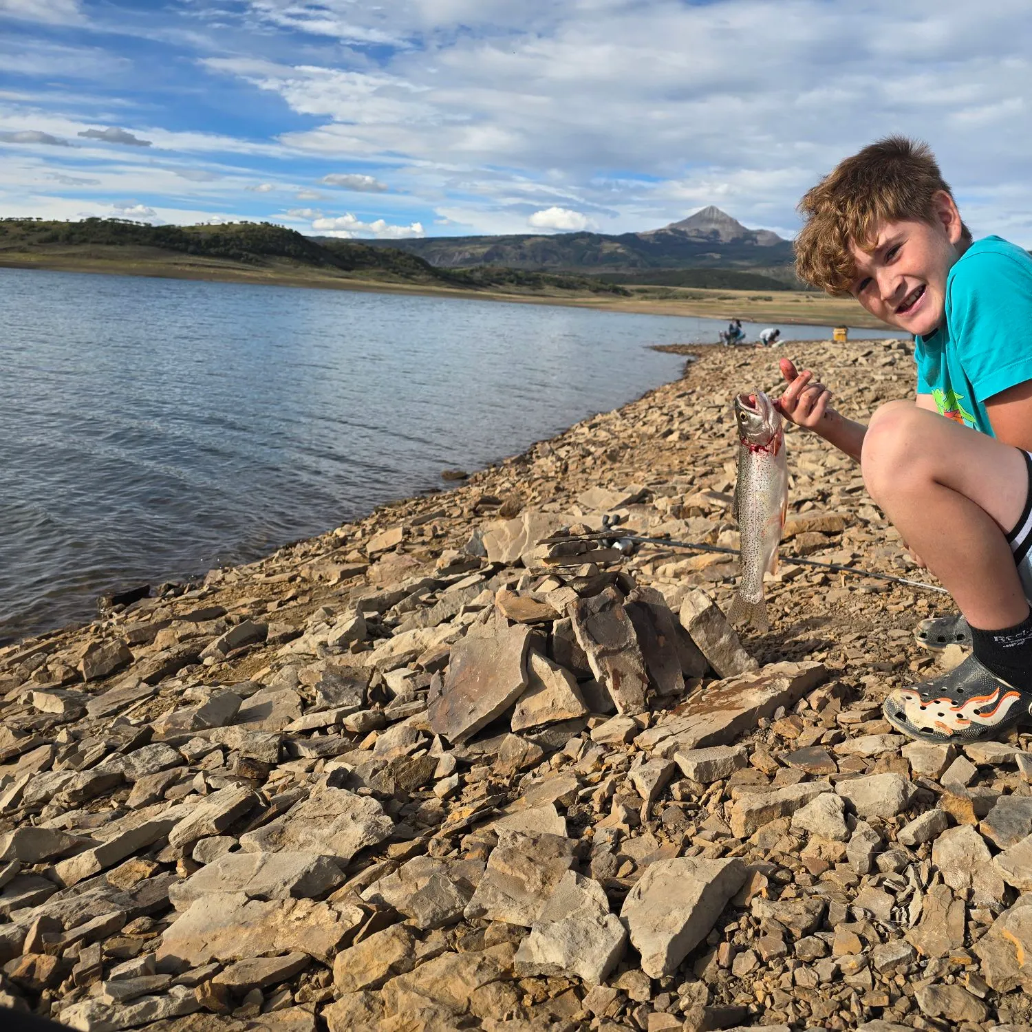 Rainbow trout caught on Fishbrain