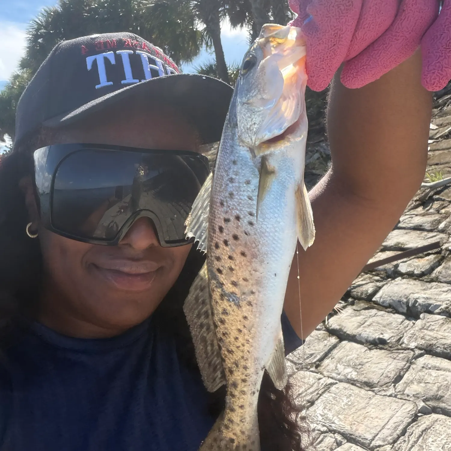Spotted seatrout caught on Fishbrain