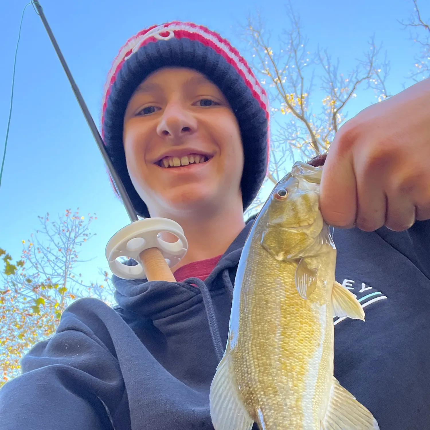 Smallmouth bass caught on Fishbrain