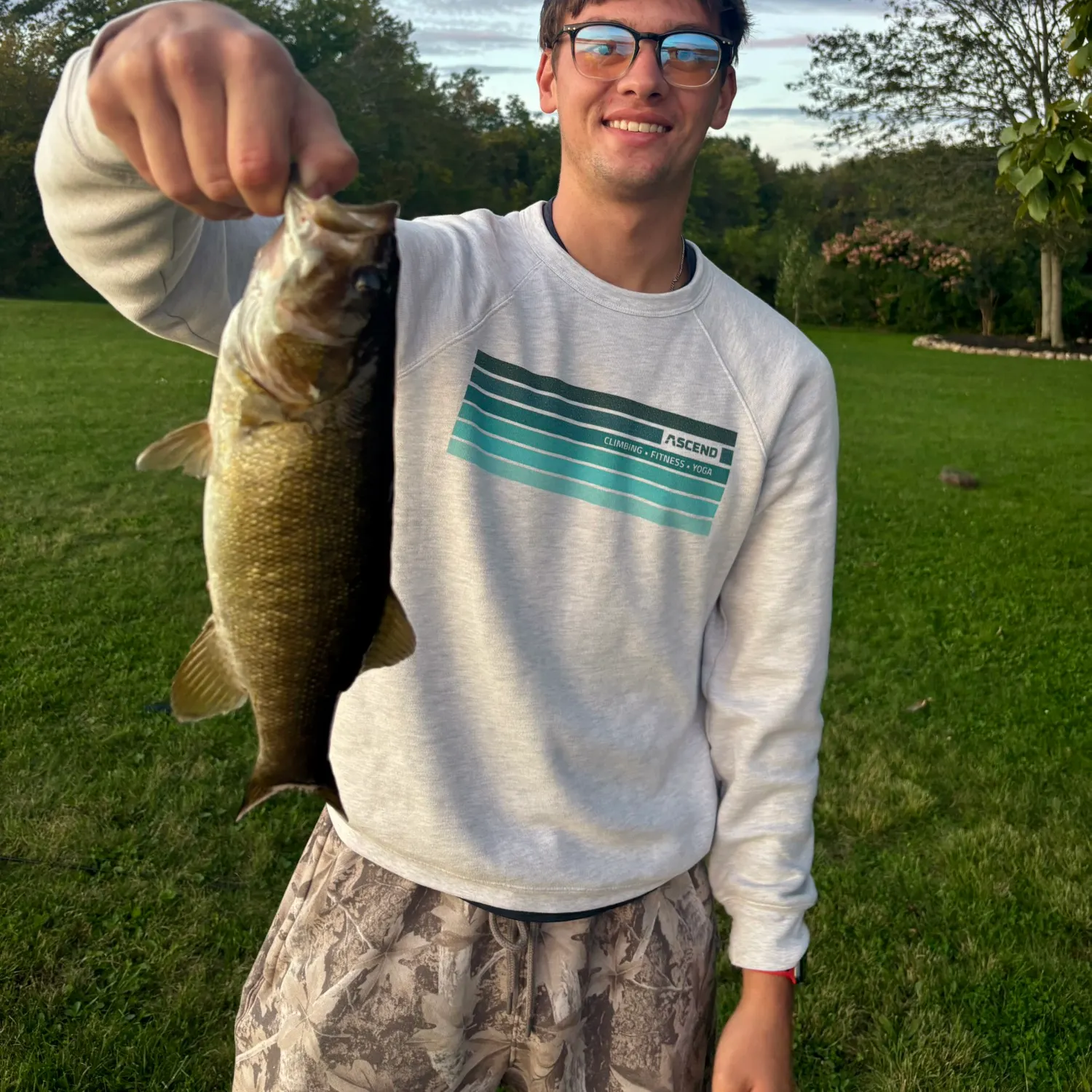 Smallmouth bass caught on Fishbrain