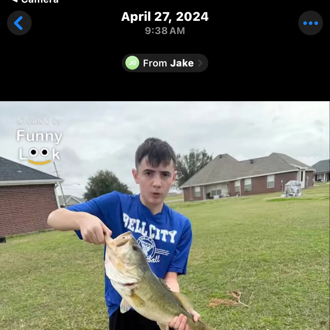 recently logged catches