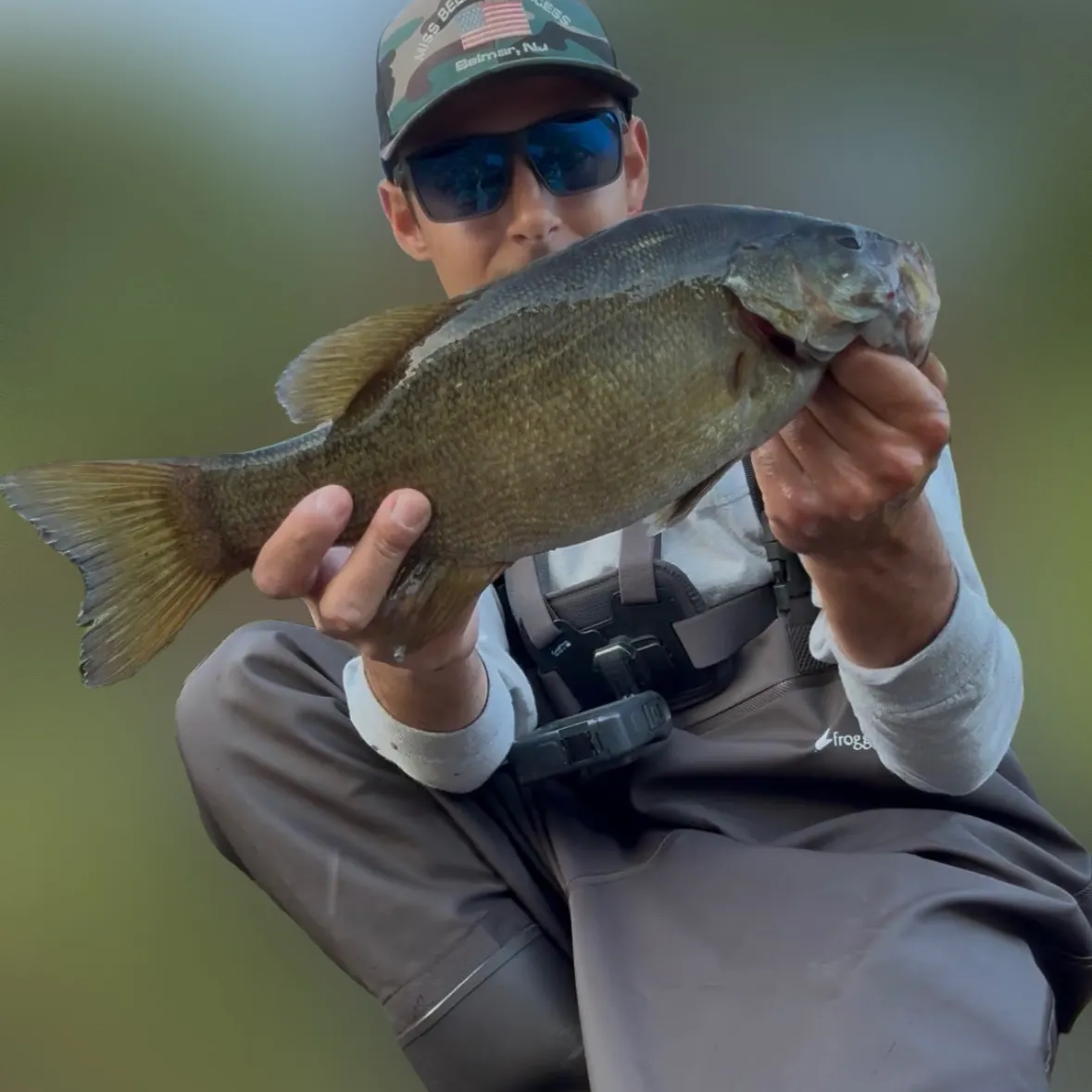 Smallmouth bass caught on Fishbrain