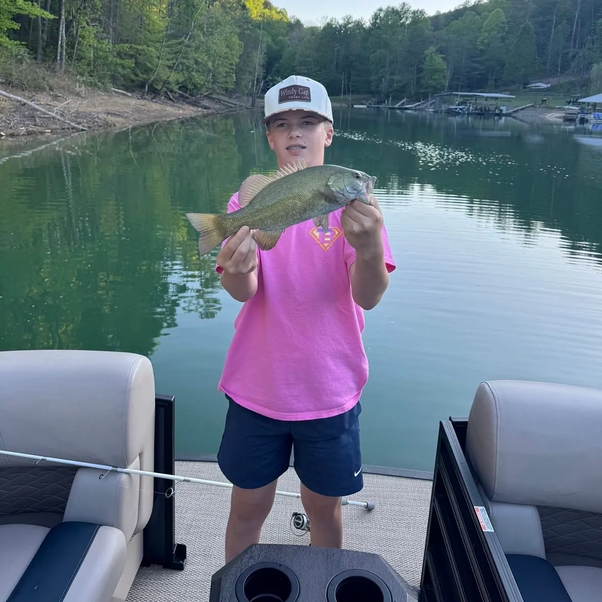 Smallmouth bass caught on Fishbrain