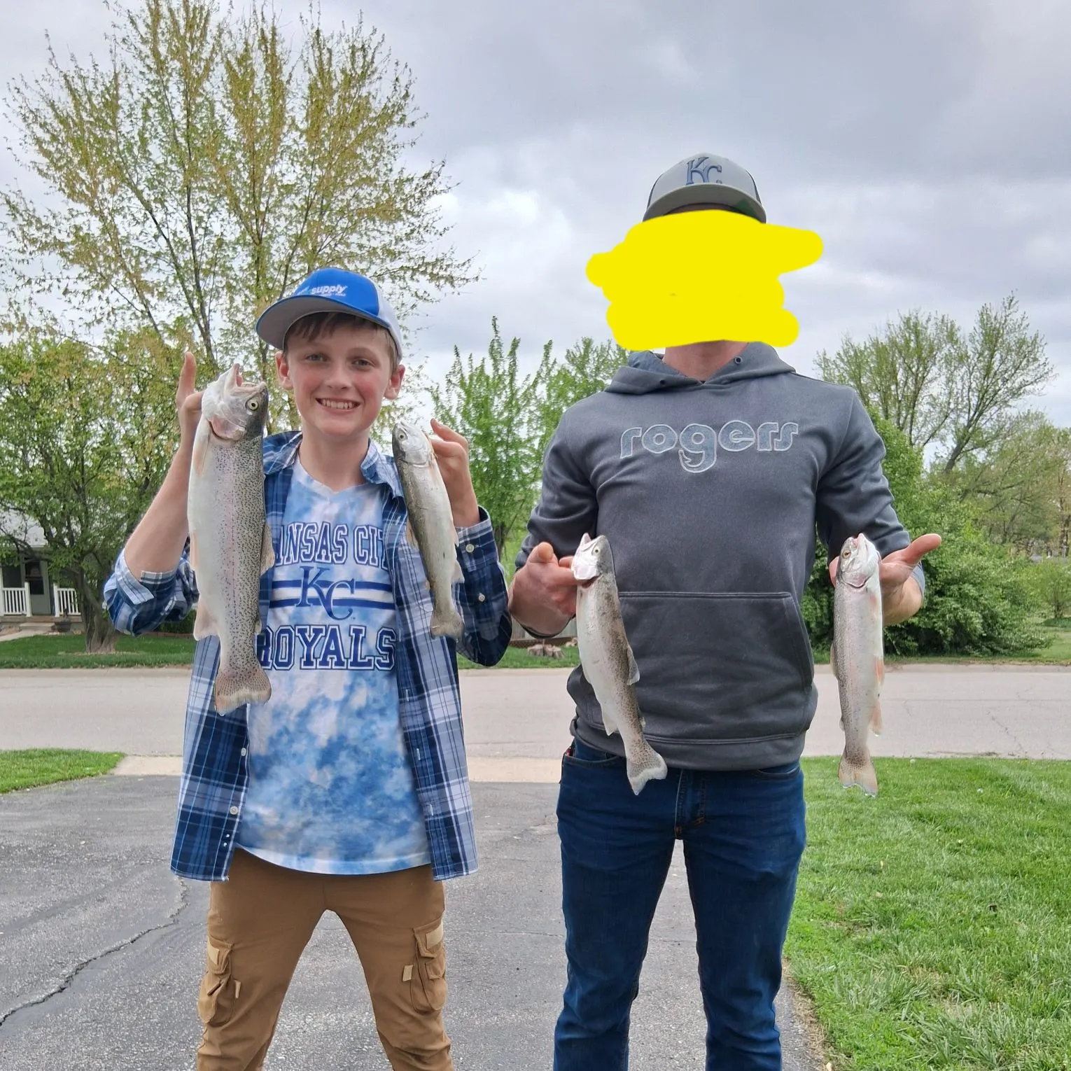 recently logged catches