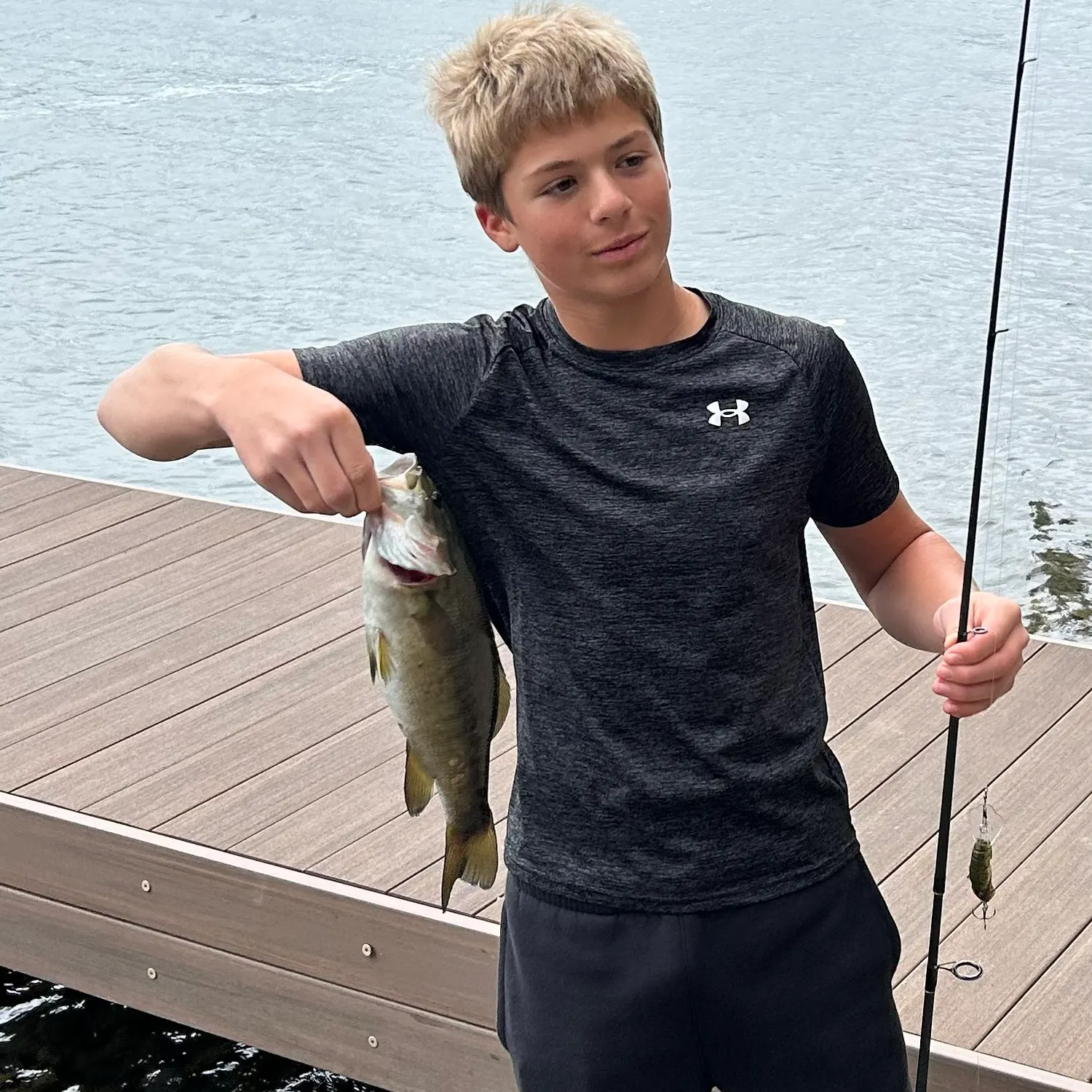Smallmouth bass caught on Fishbrain