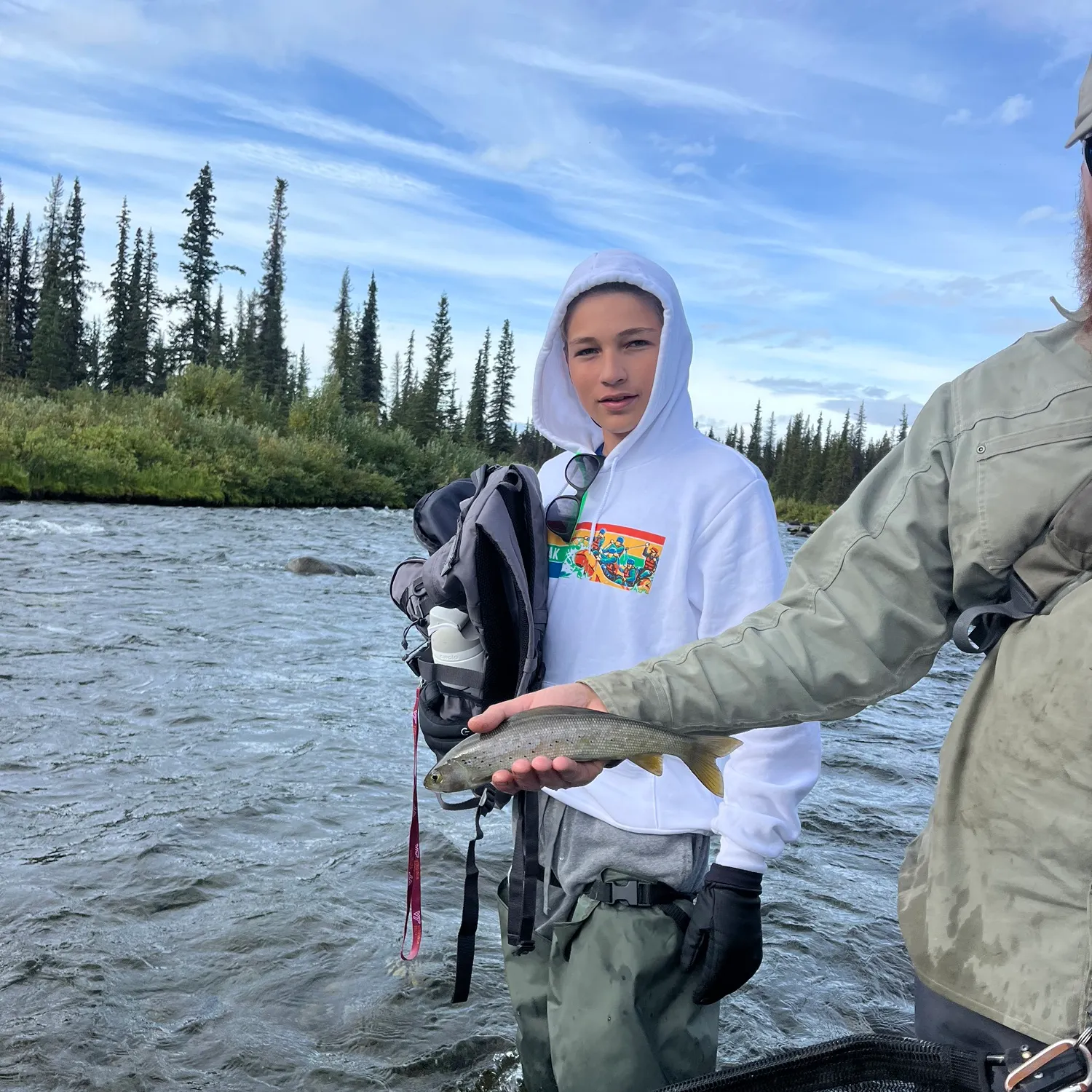 Arctic grayling caught on Fishbrain