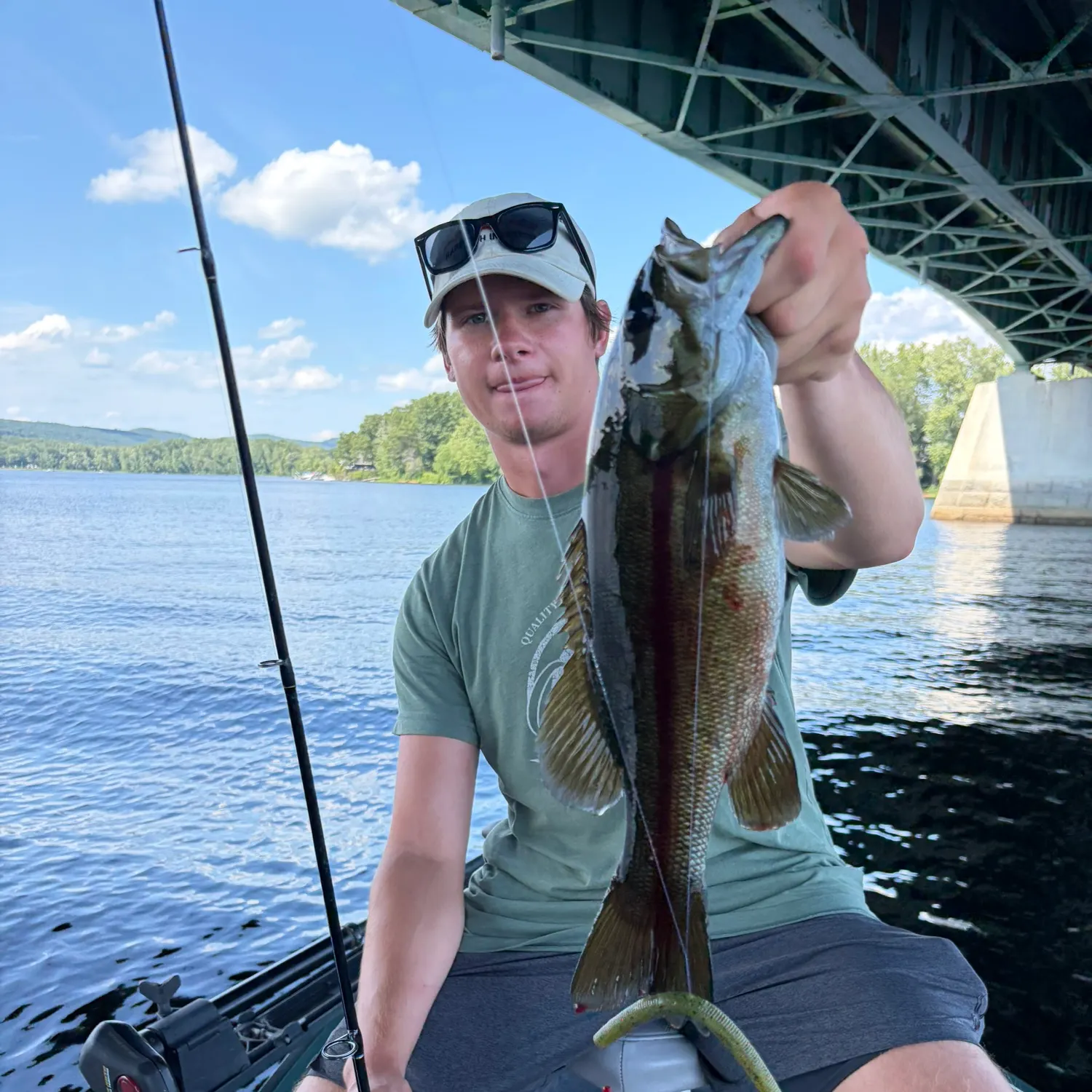 Smallmouth bass caught on Fishbrain