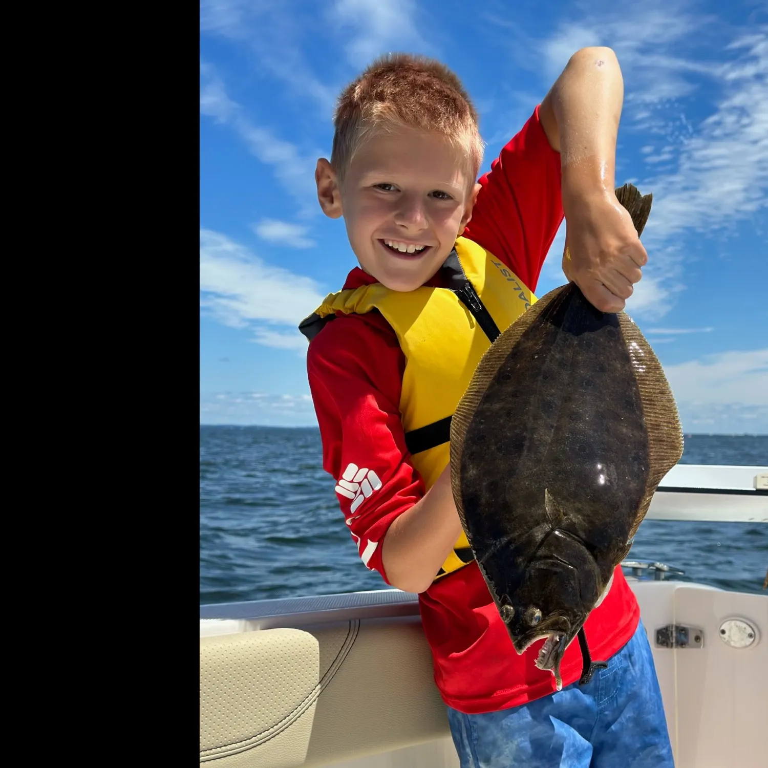 Summer flounder caught on Fishbrain