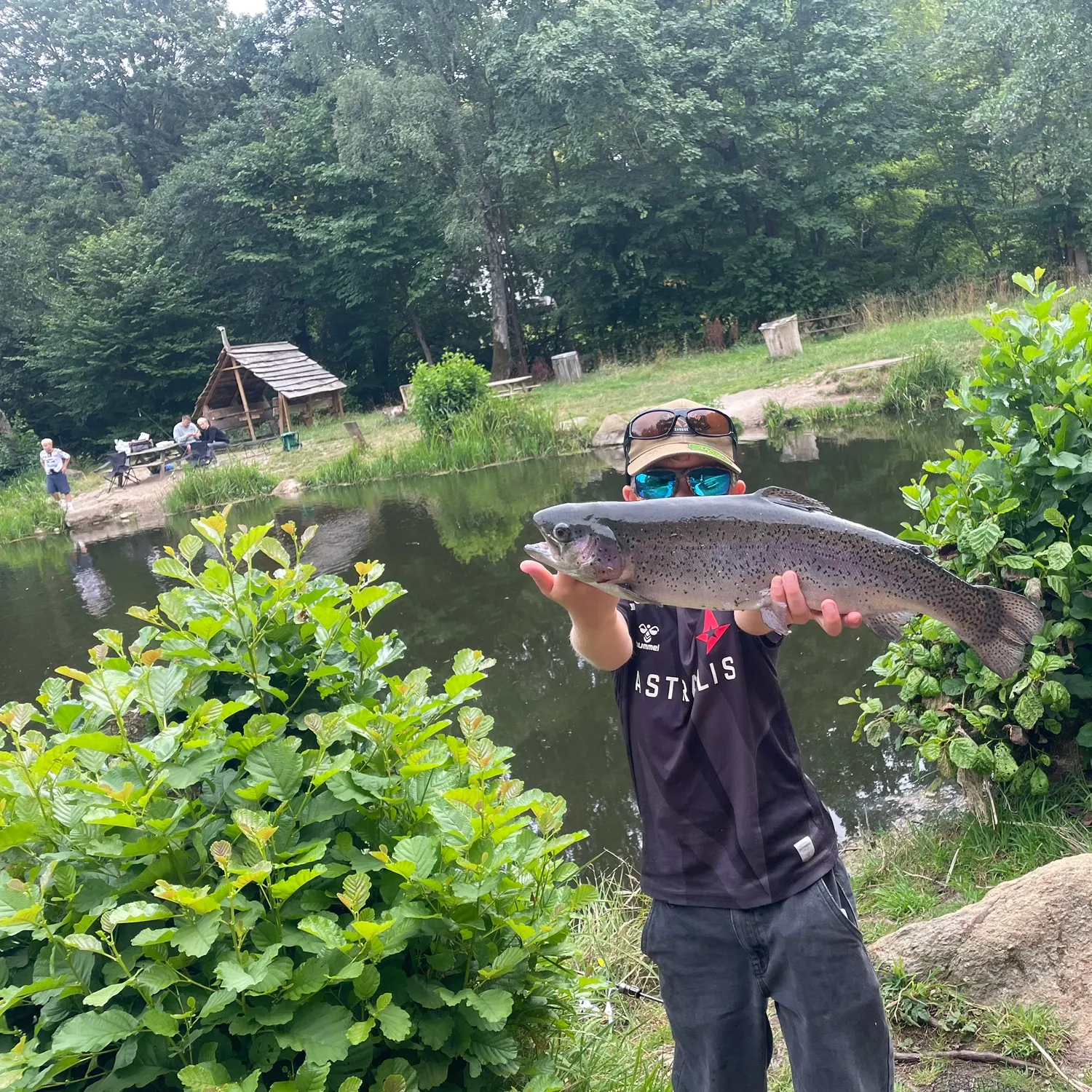 Rainbow trout caught on Fishbrain