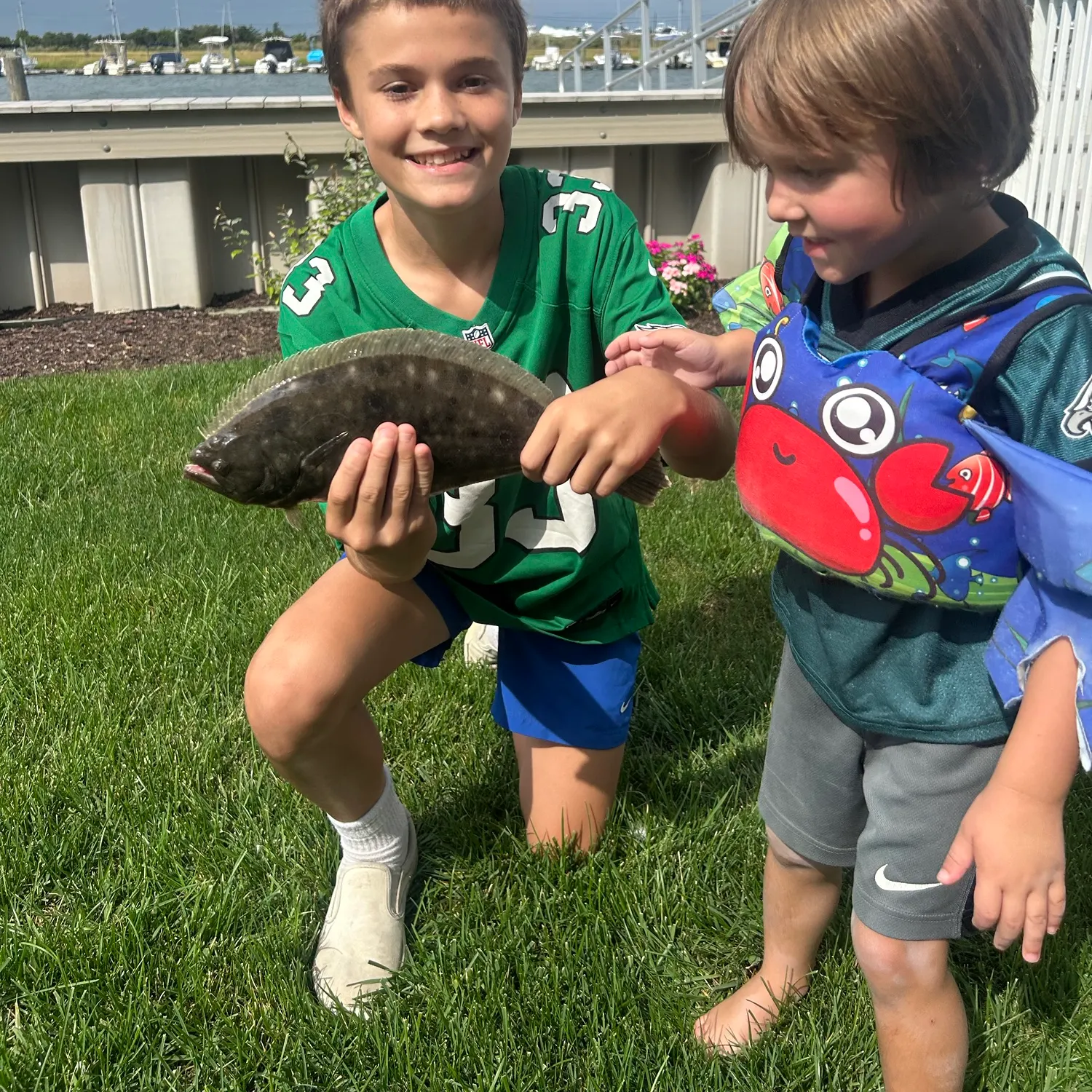 Summer flounder caught on Fishbrain