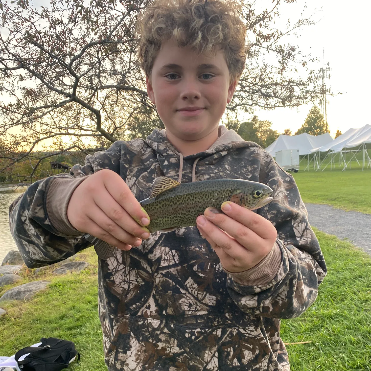 Rainbow trout caught on Fishbrain