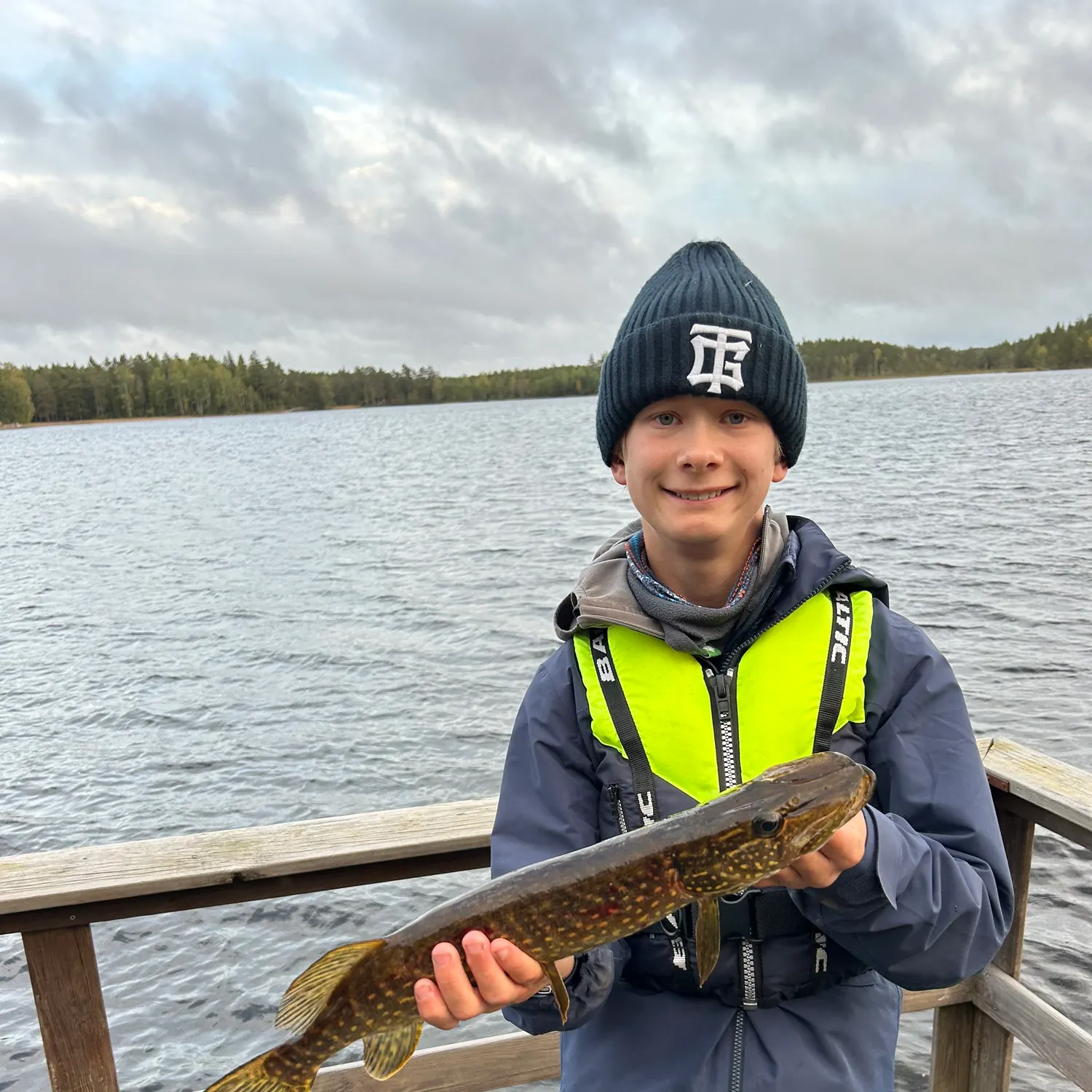 Northern pike caught on Fishbrain