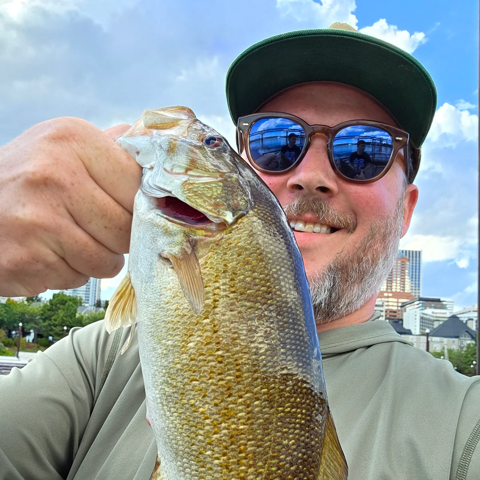 Smallmouth bass caught on Fishbrain