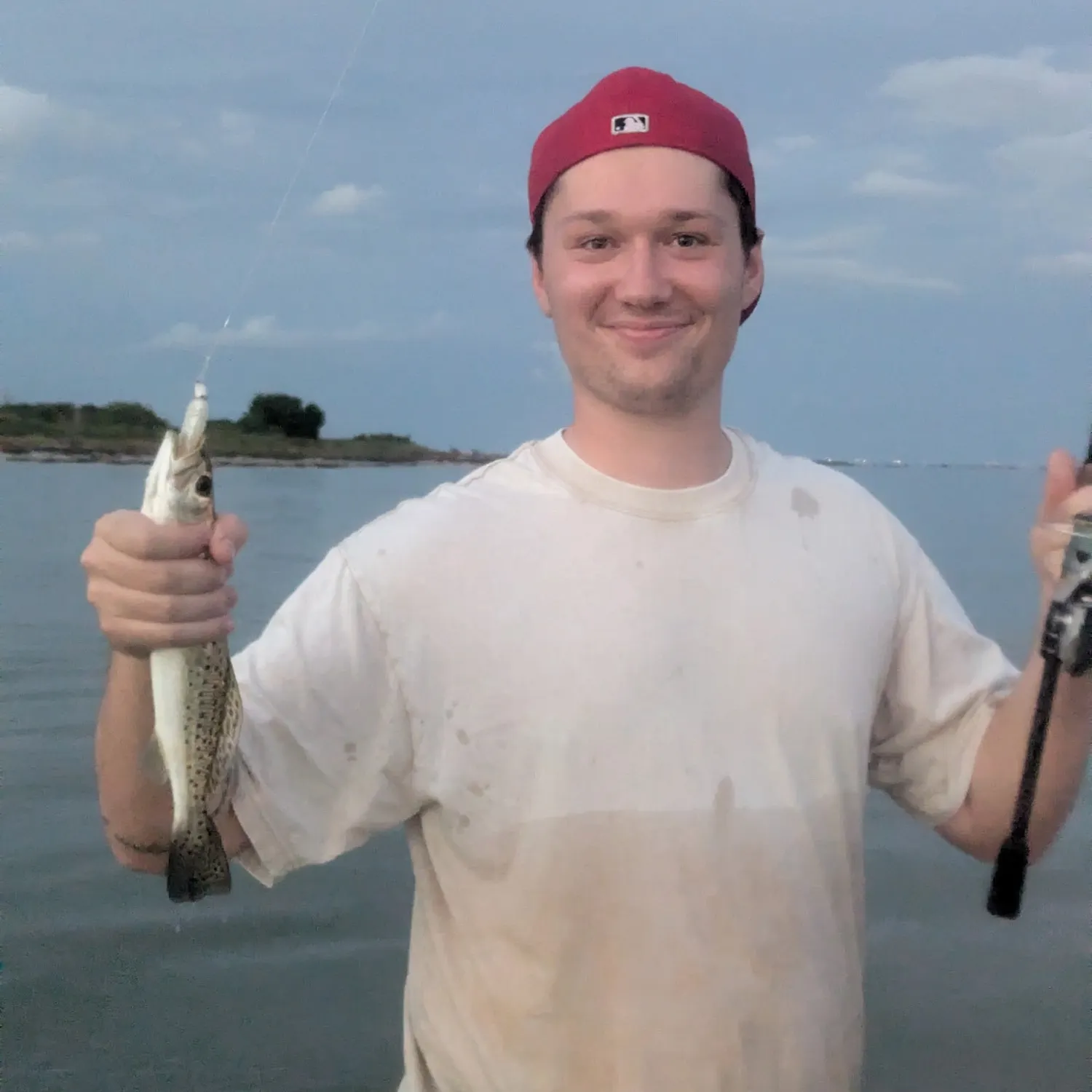 Spotted seatrout caught on Fishbrain