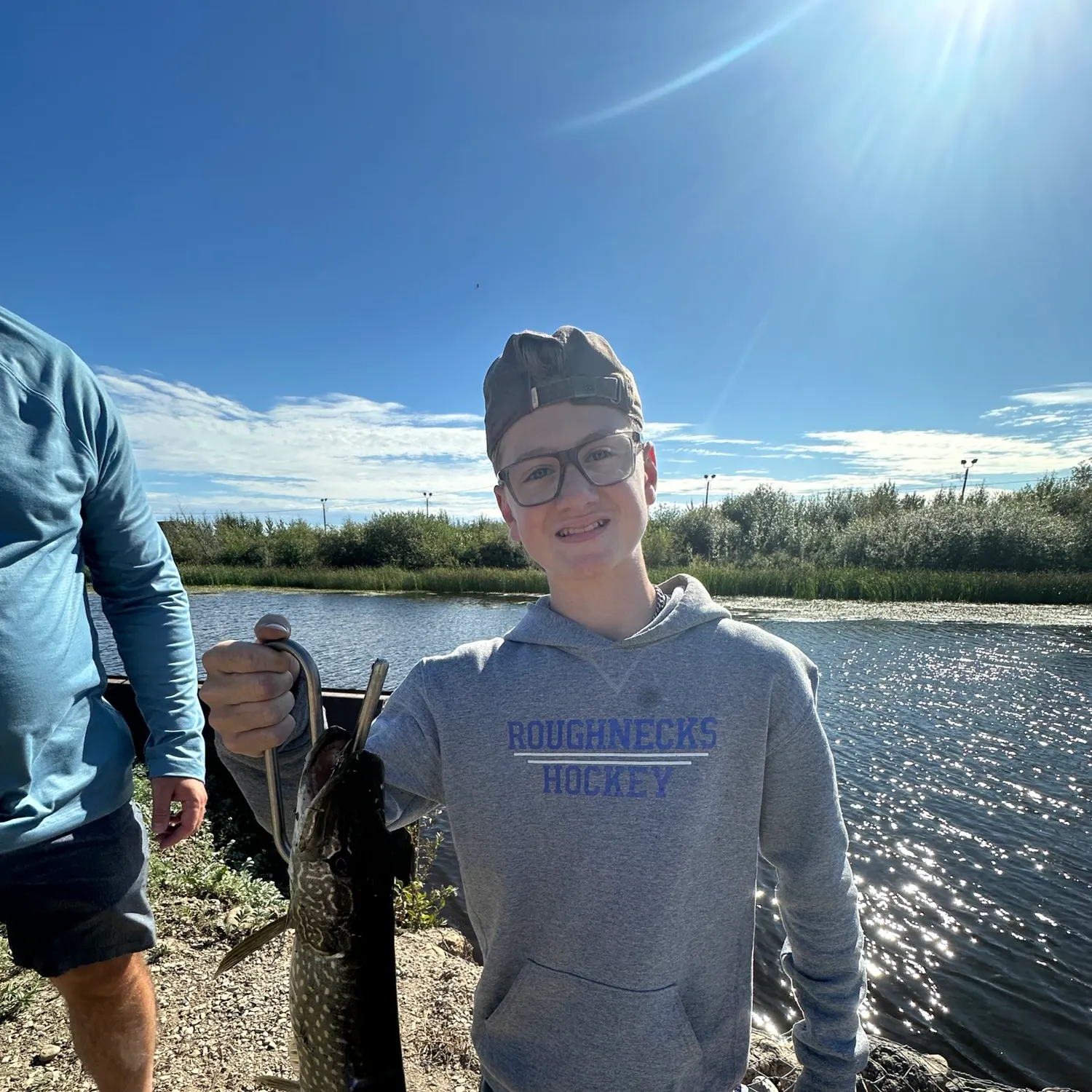 Northern pike caught on Fishbrain