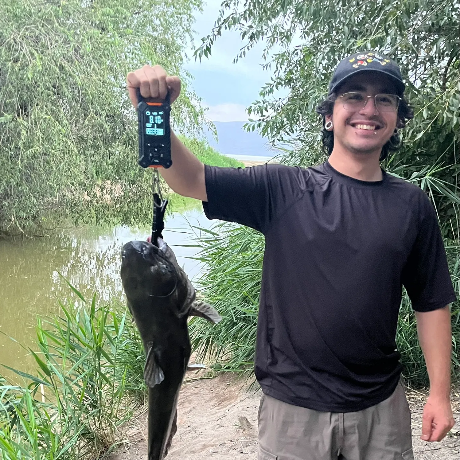 Channel catfish caught on Fishbrain
