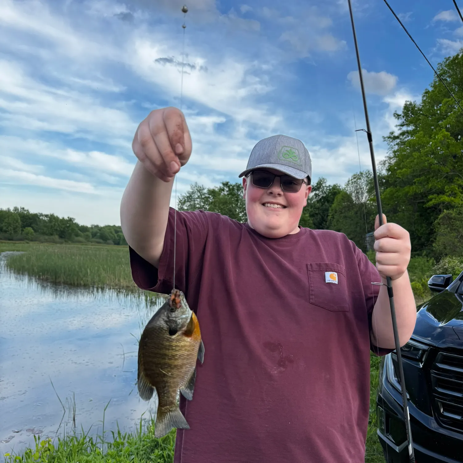 recently logged catches