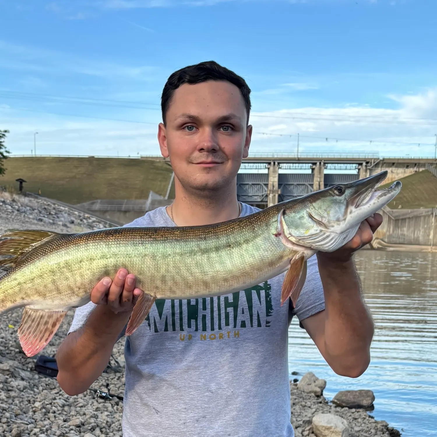Muskie caught on Fishbrain