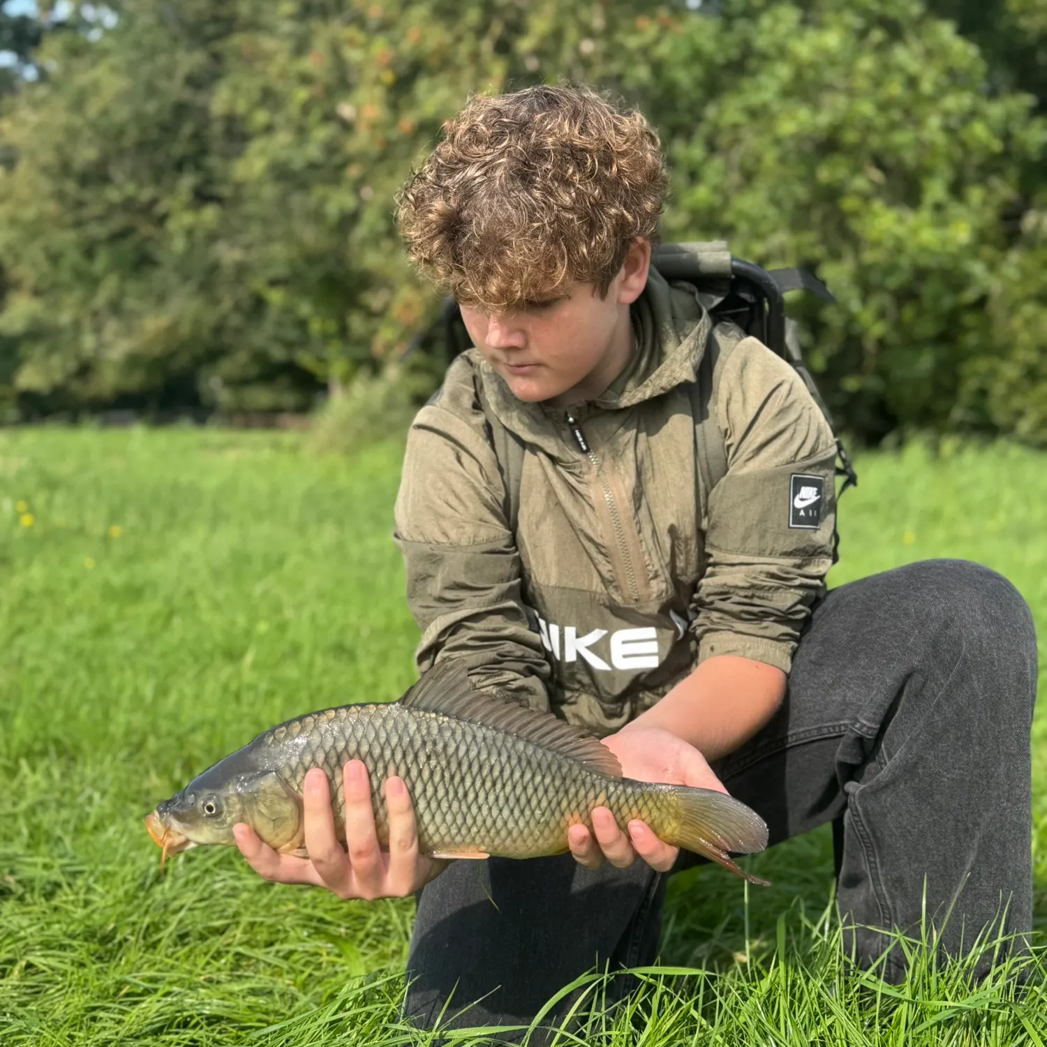 Common carp caught on Fishbrain