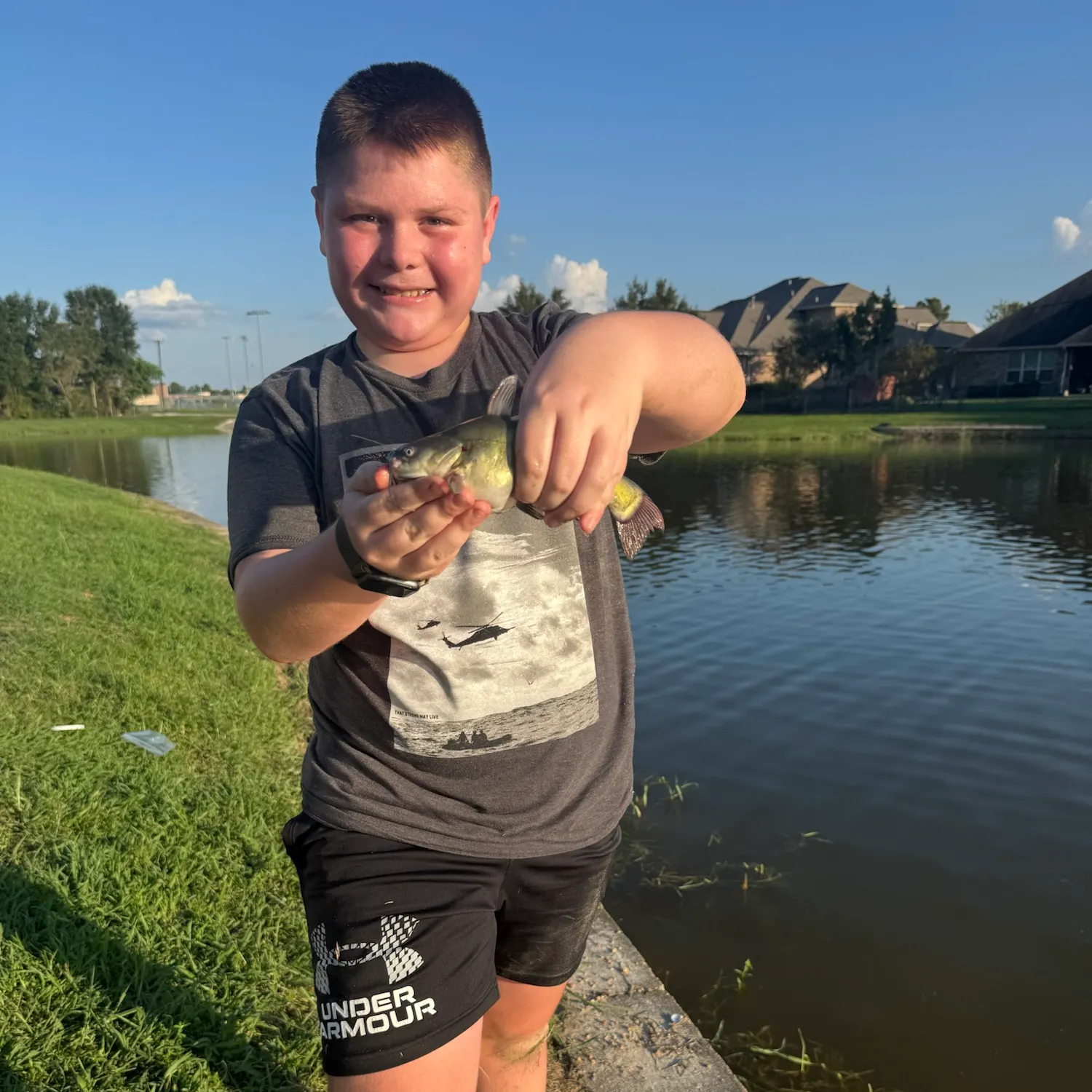 Channel catfish caught on Fishbrain
