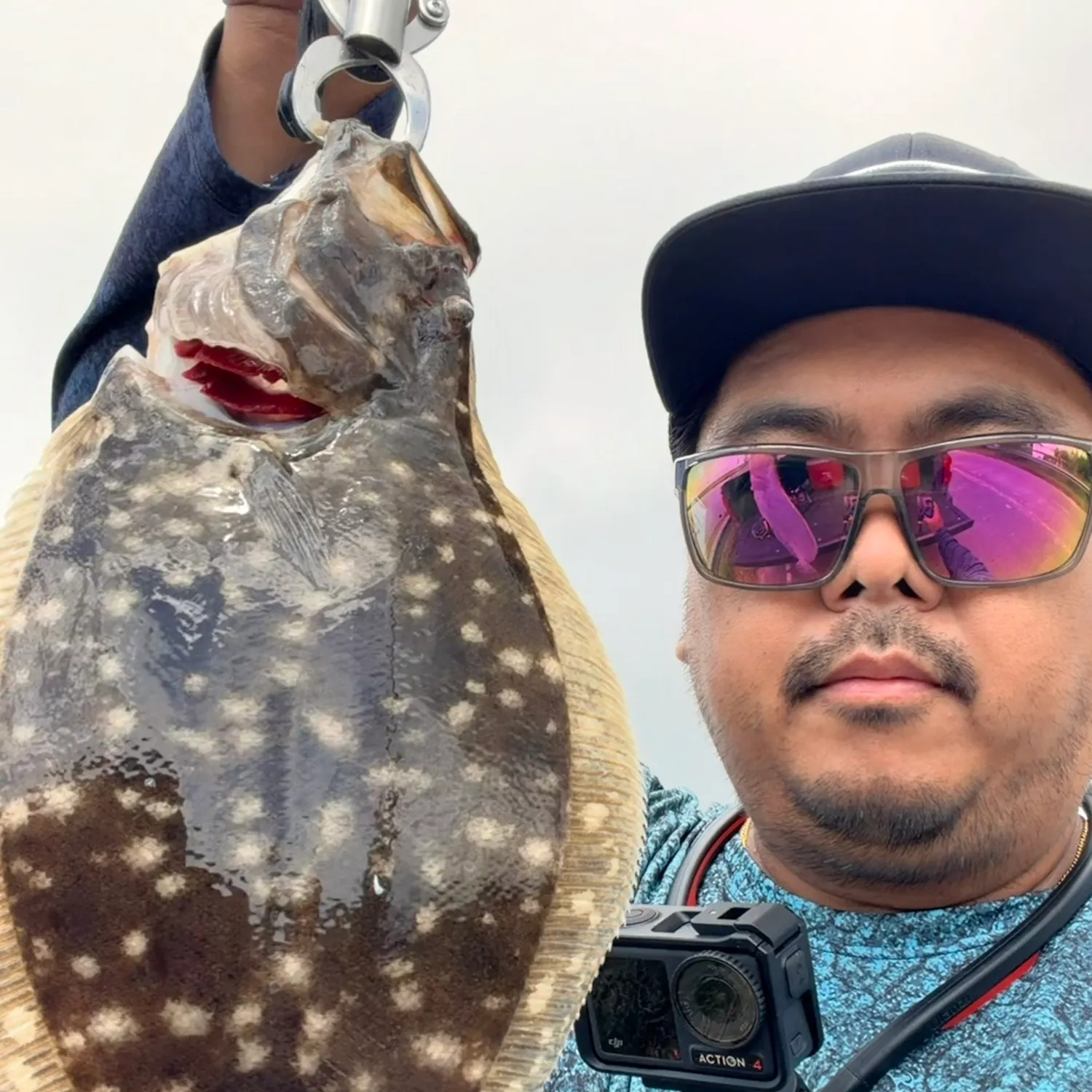 Southern flounder caught on Fishbrain
