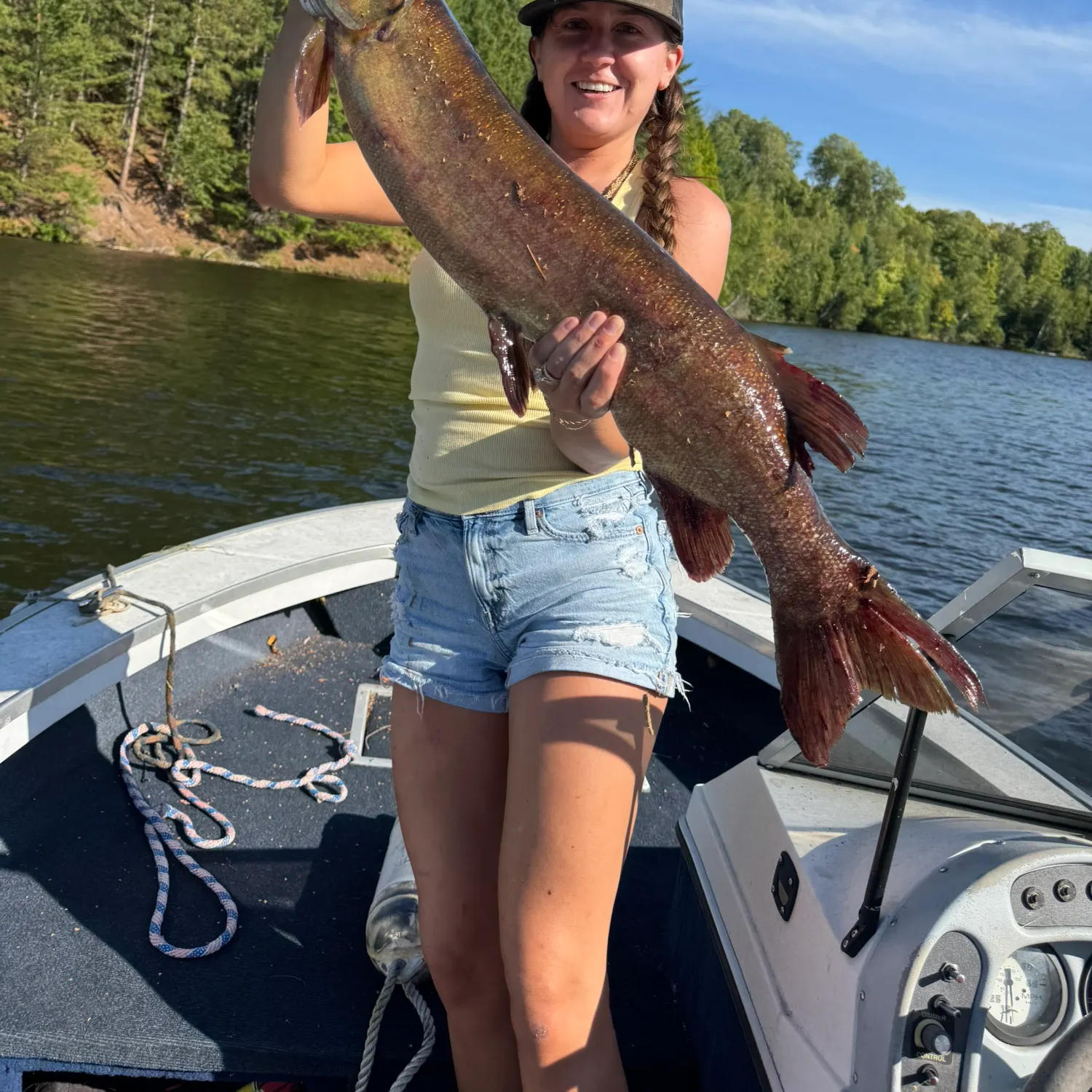 Muskie caught on Fishbrain