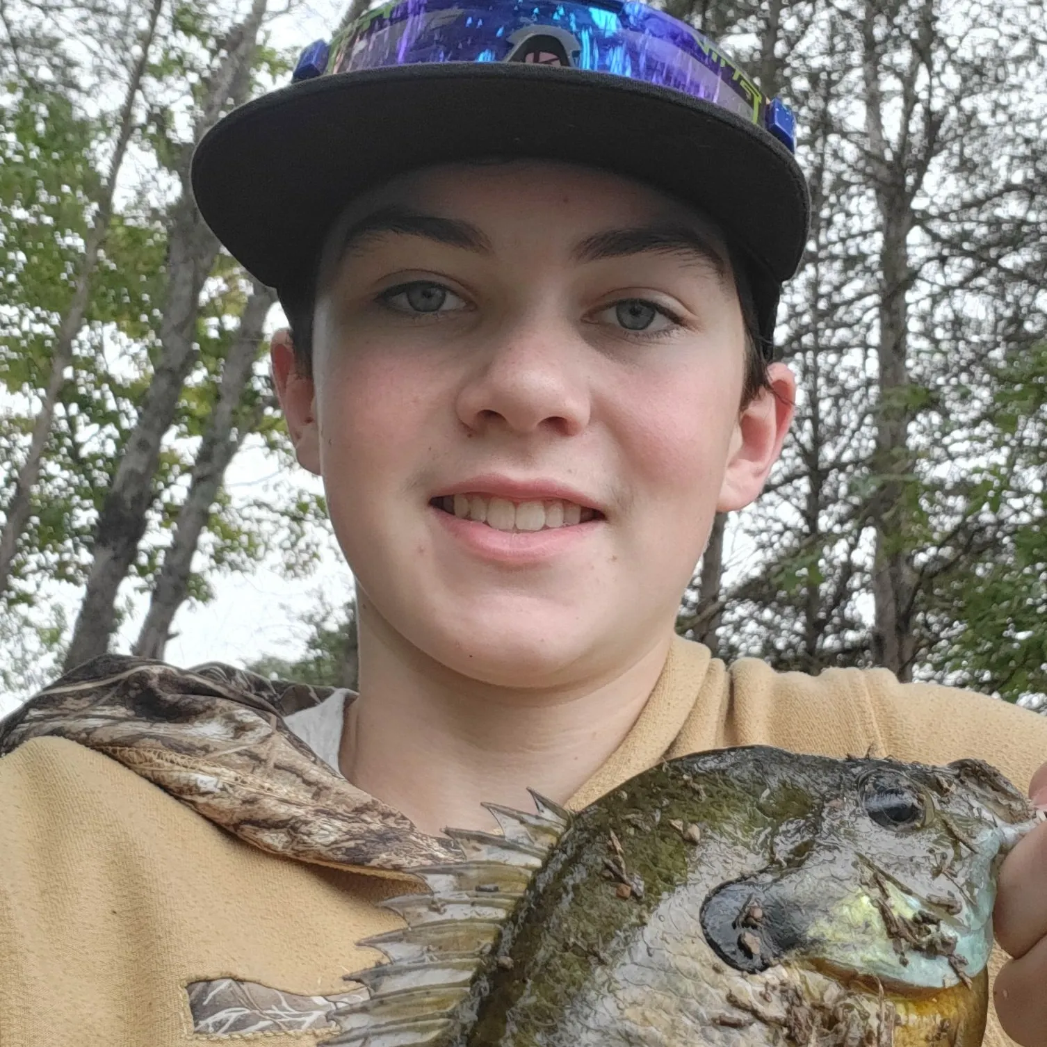 Bluegill caught on Fishbrain