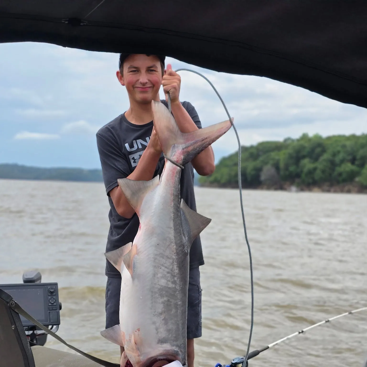 The most recent Paddlefish catches on Fishbrain