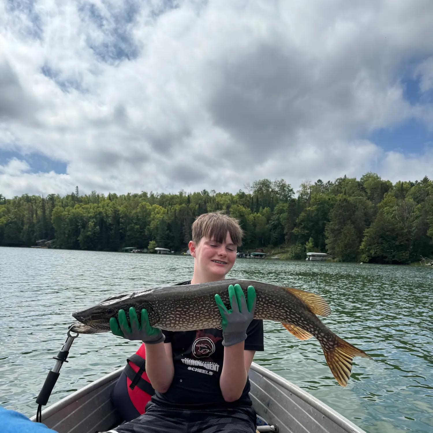 Northern pike caught on Fishbrain