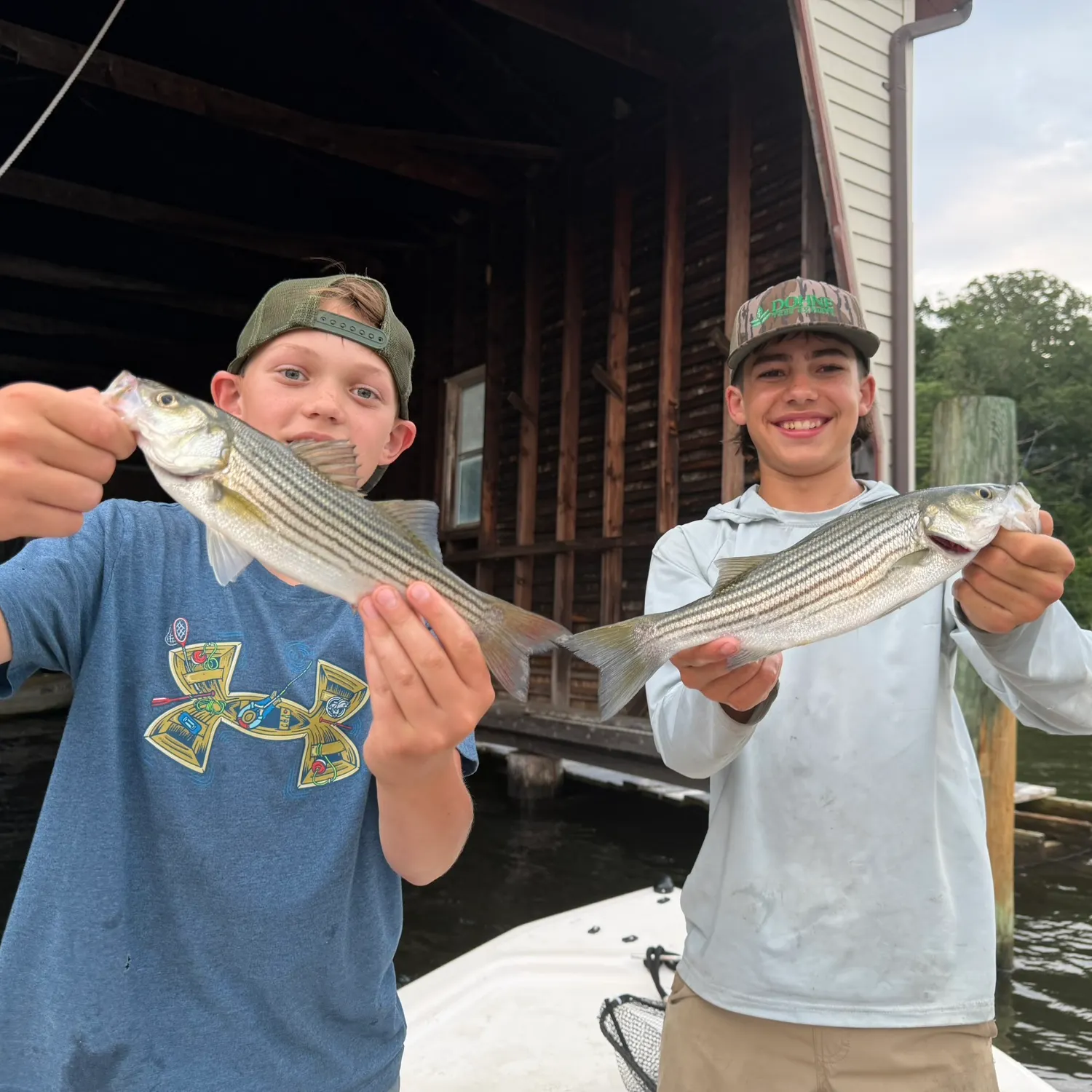 recently logged catches