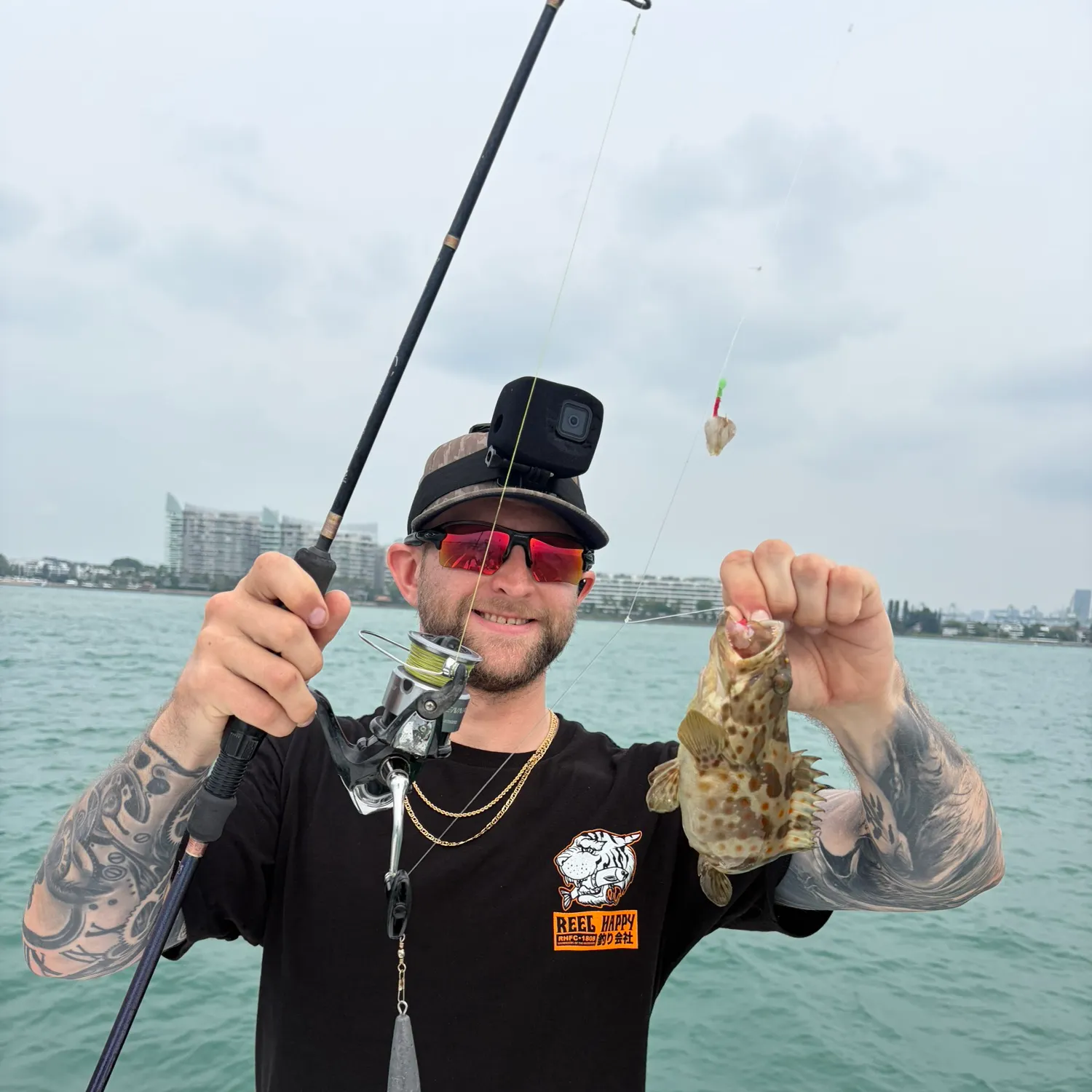 The most recent Orange-spotted grouper catches on Fishbrain