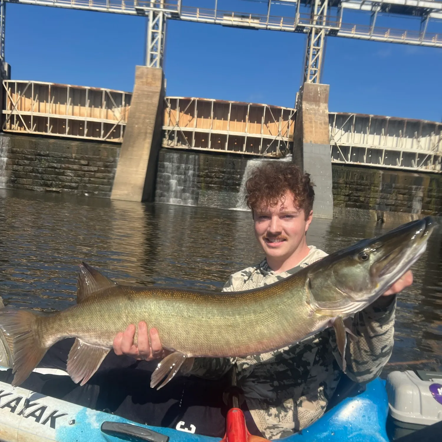 Muskie caught on Fishbrain