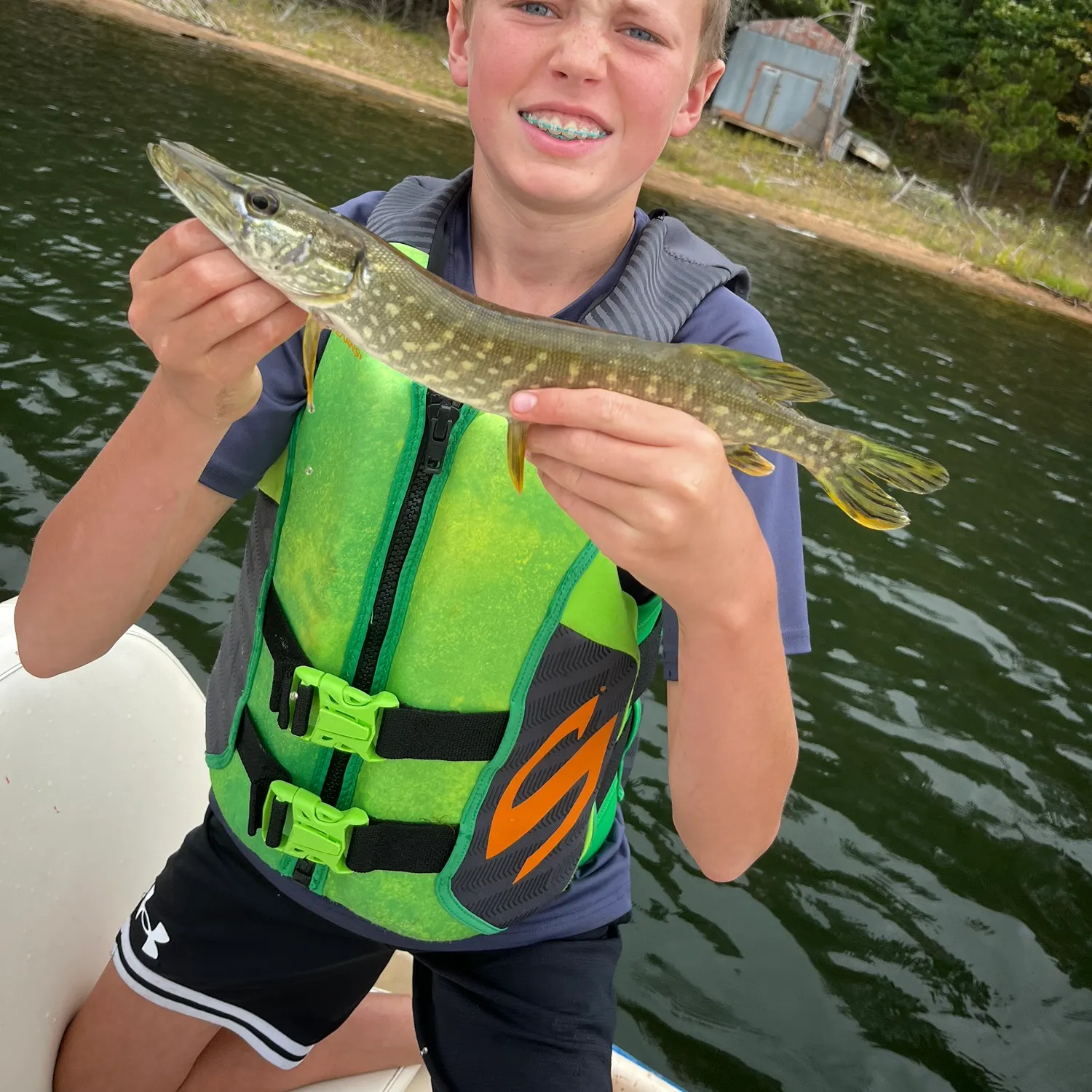 Northern pike caught on Fishbrain