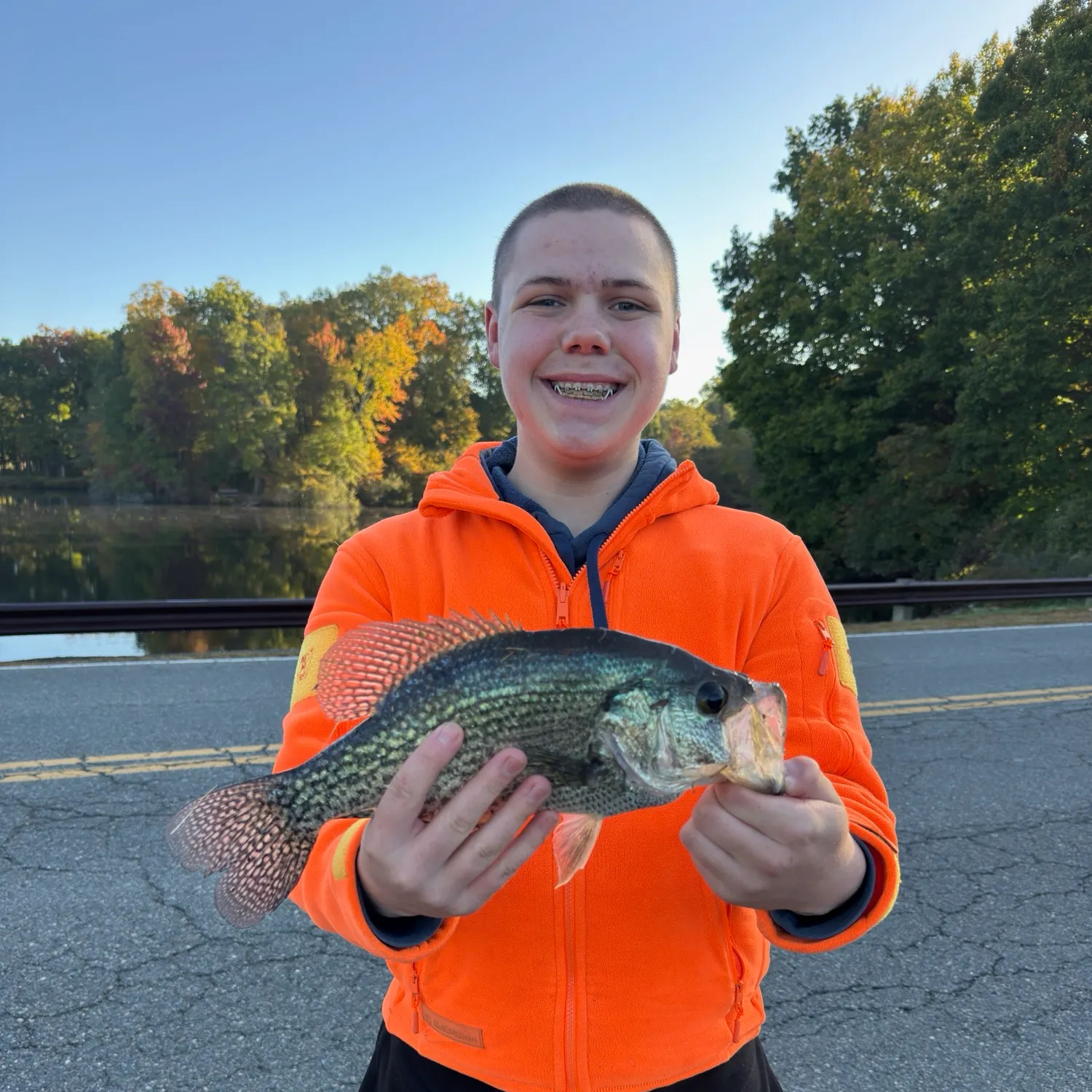 Black crappie caught on Fishbrain