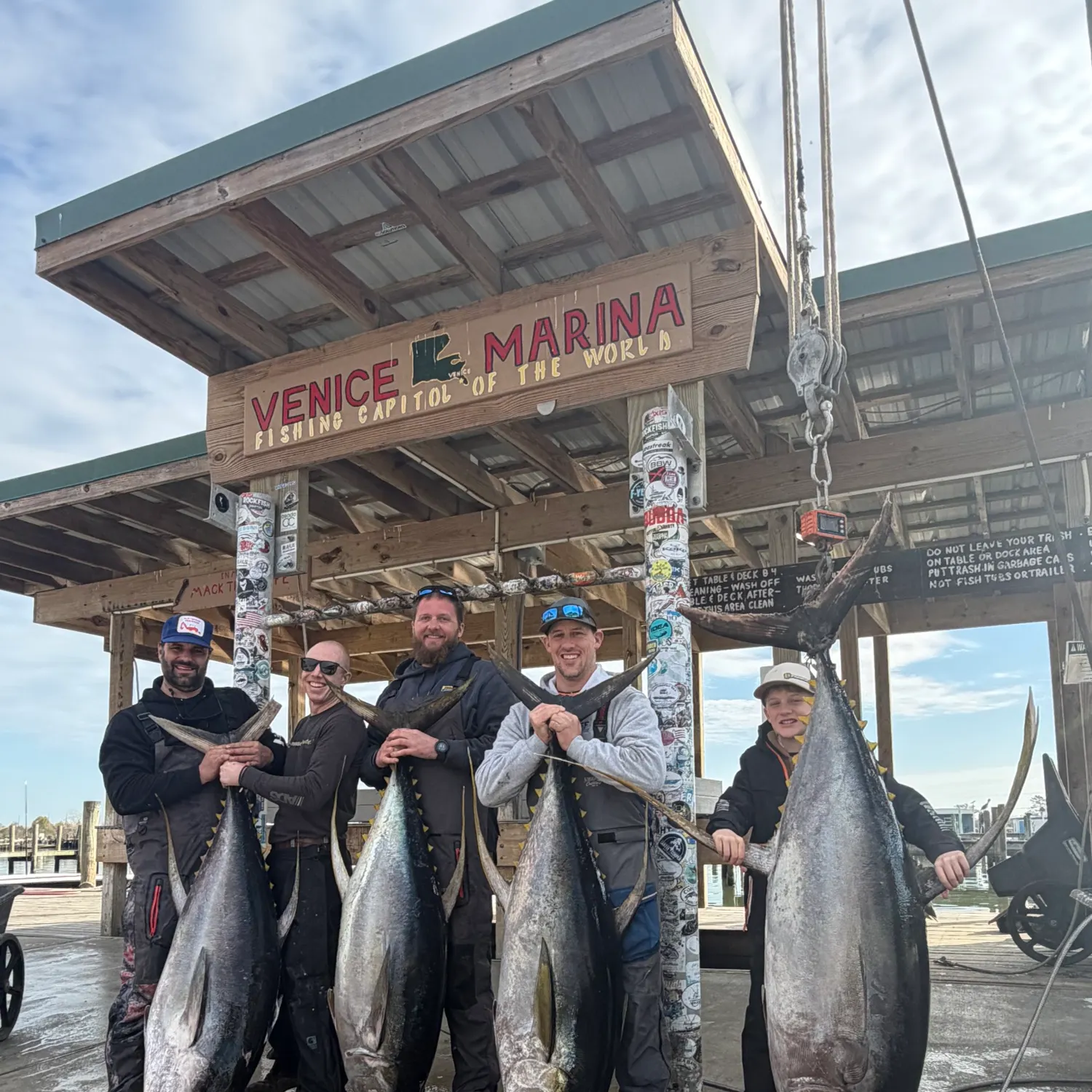 recently logged catches