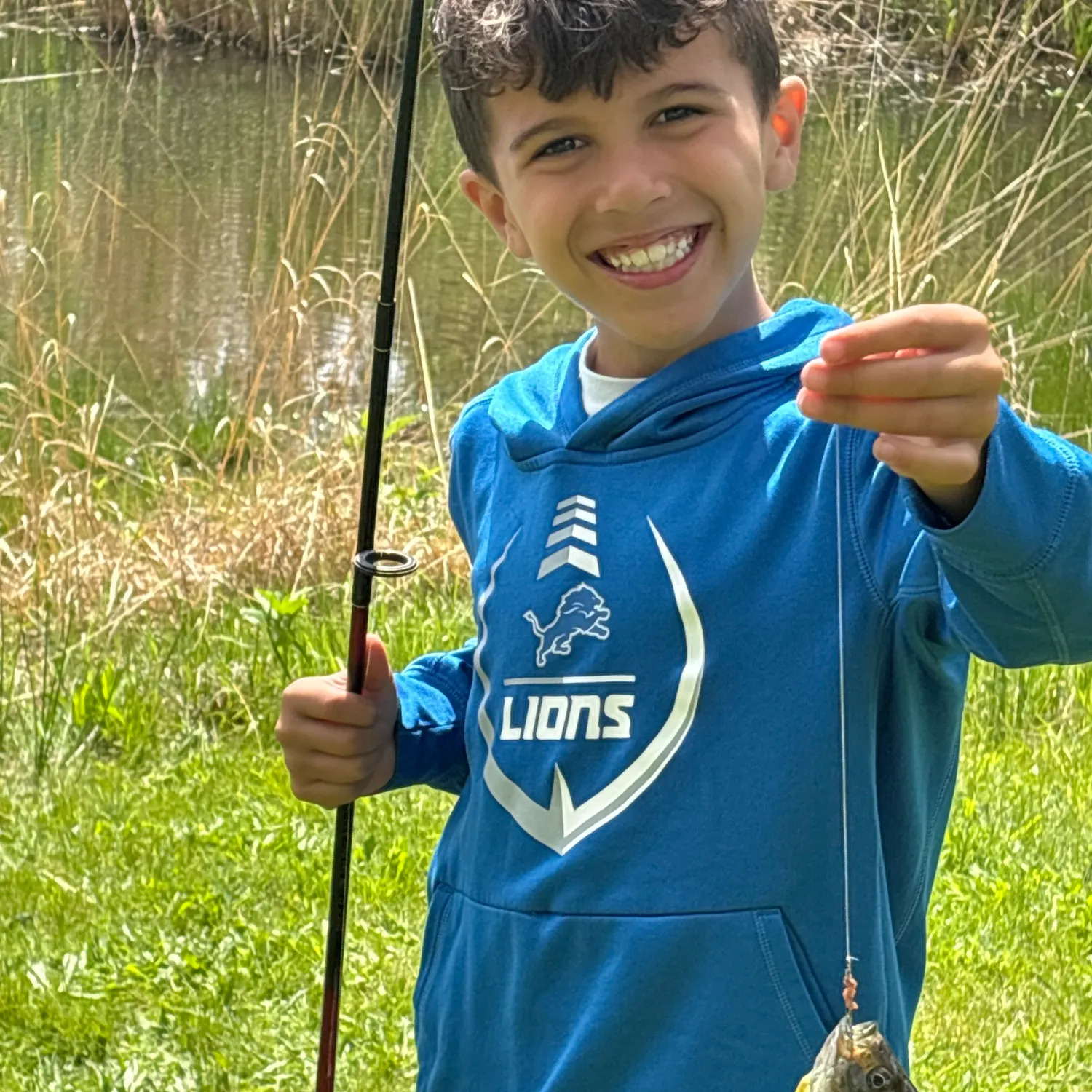 Redear sunfish caught on Fishbrain