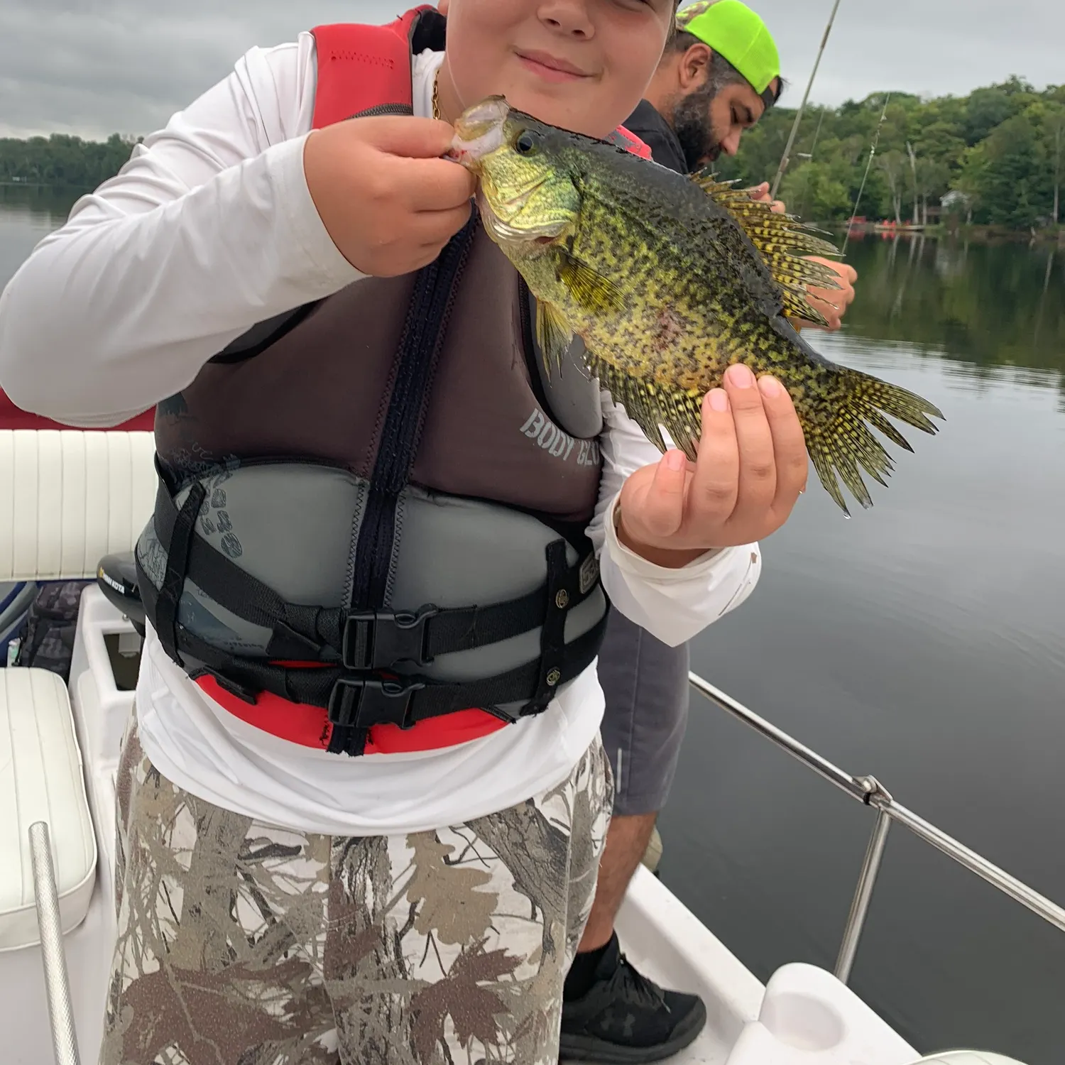 Black crappie caught on Fishbrain