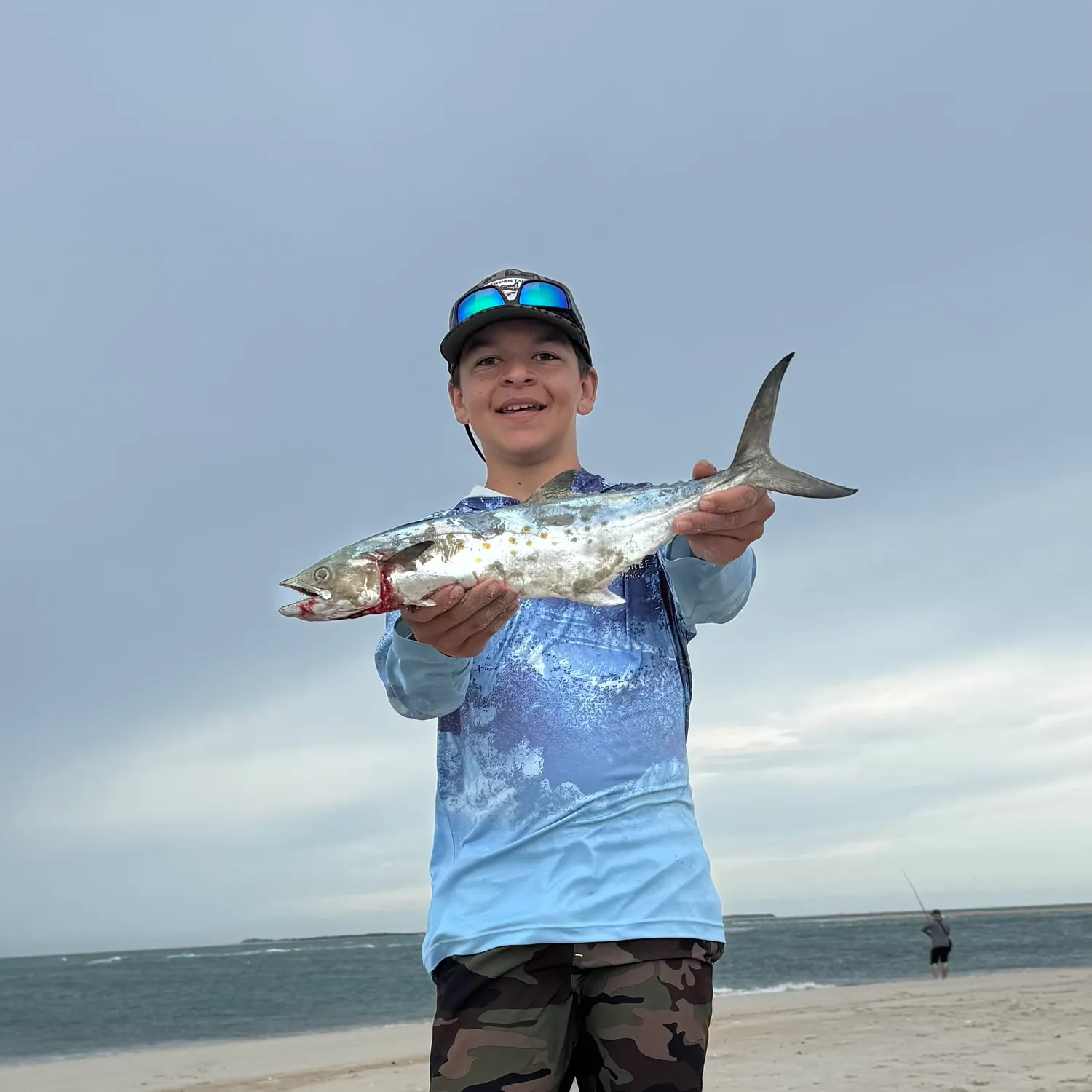 Spanish mackerel caught on Fishbrain