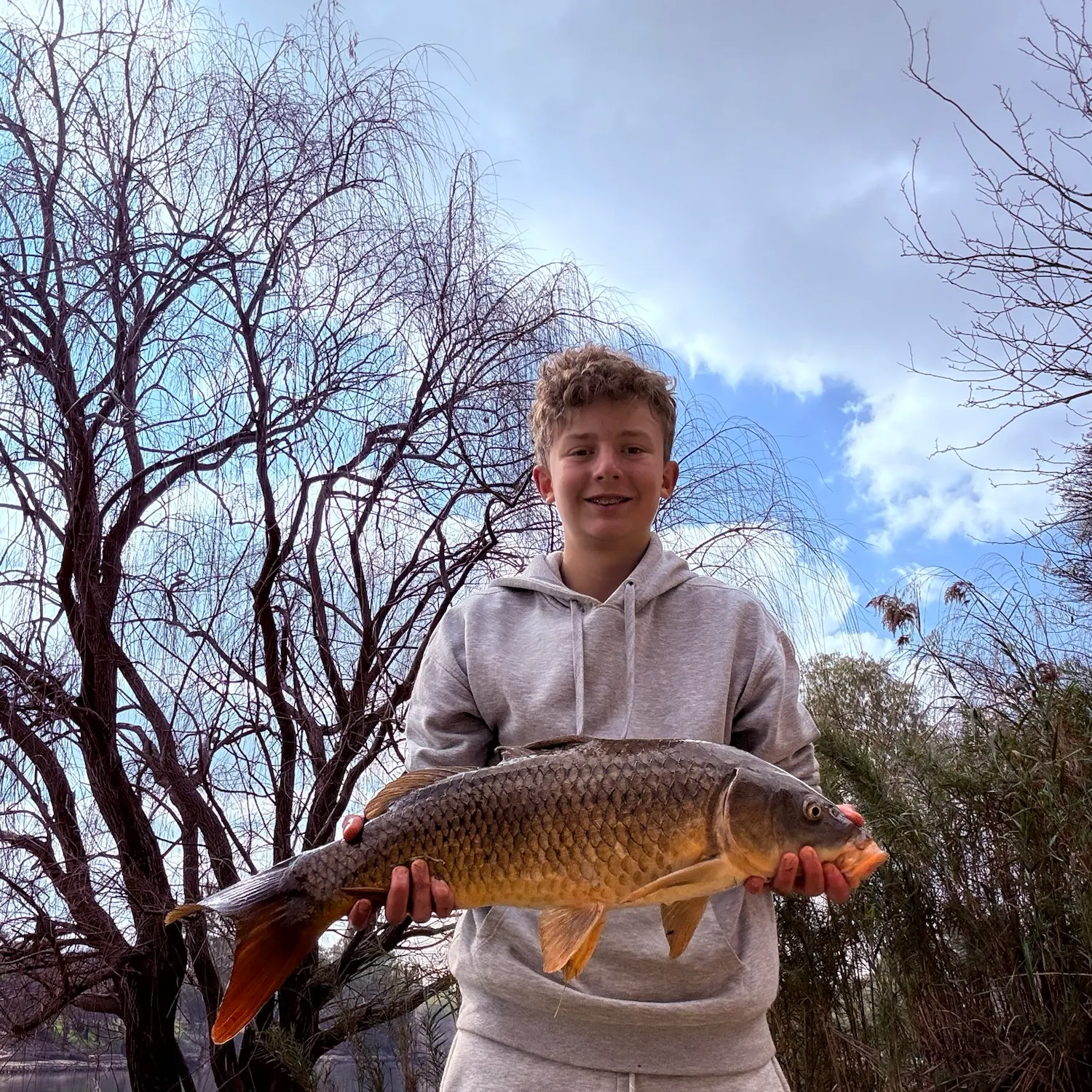 Common carp caught on Fishbrain