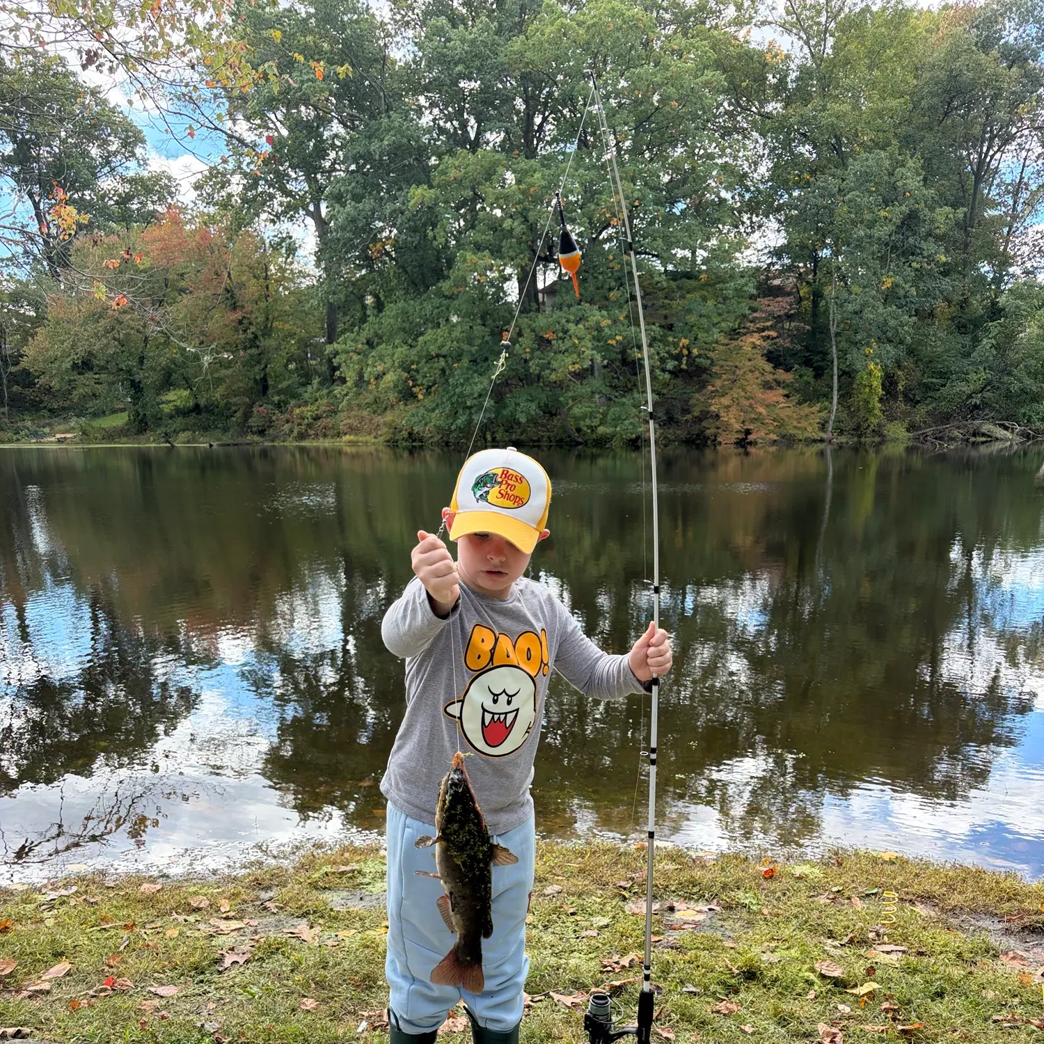 Black bullhead caught on Fishbrain