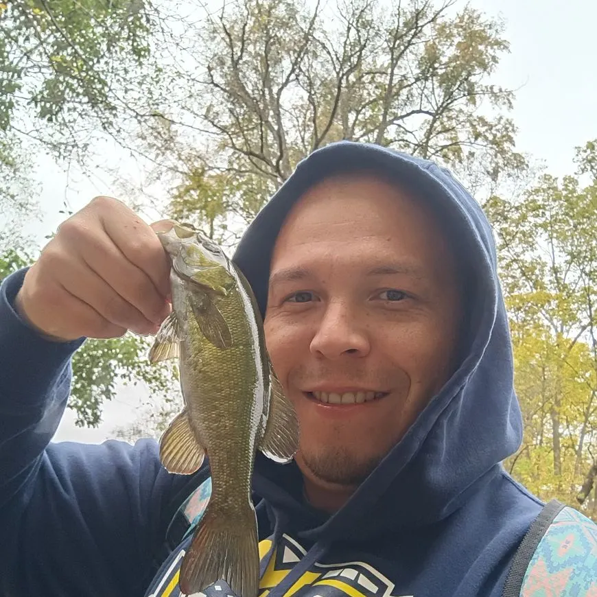 Smallmouth bass caught on Fishbrain